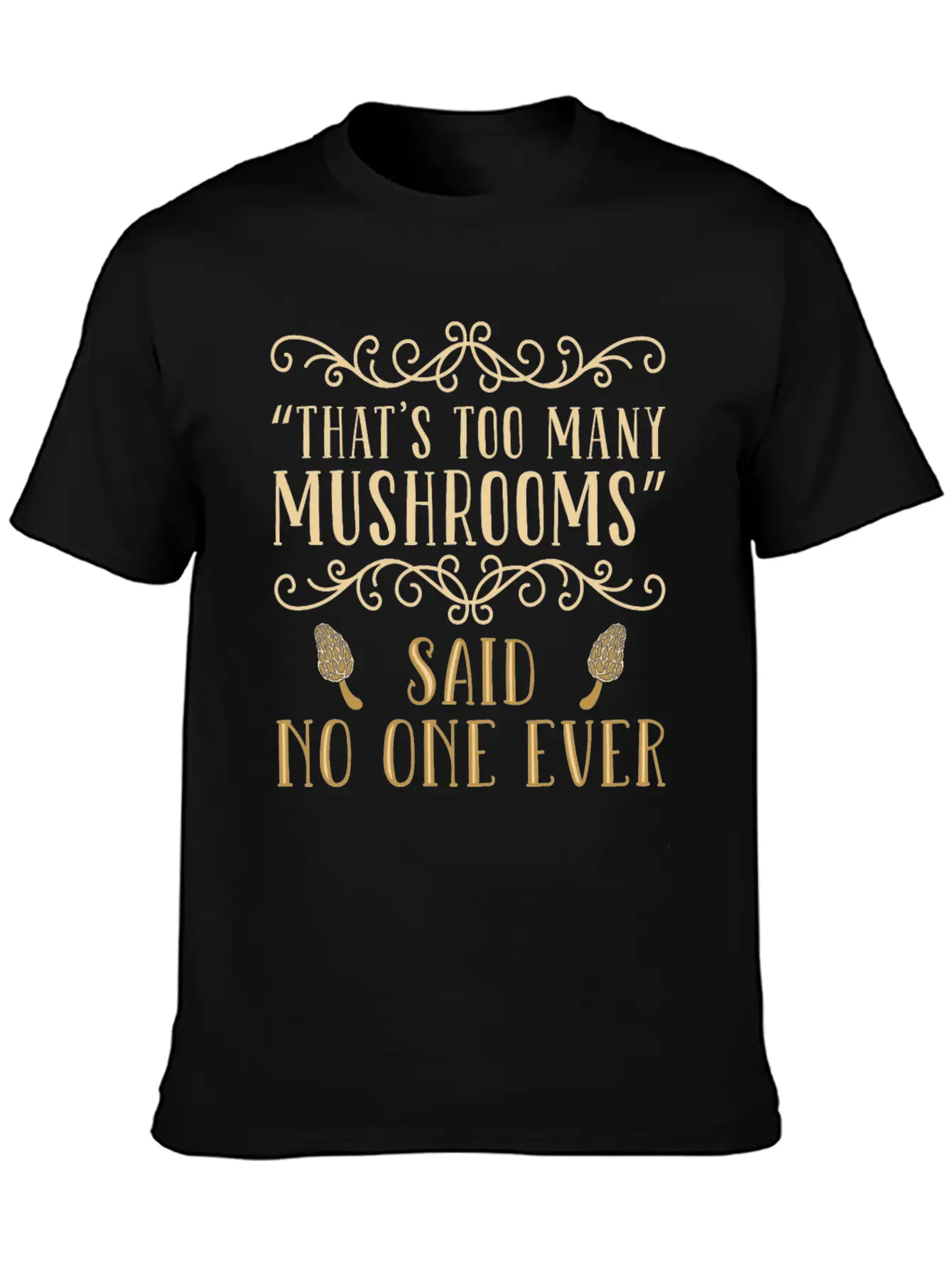Mushroom Hunting Morel Mushroom Comfortable Minimalist Graphic Tee – Summer Style Essential