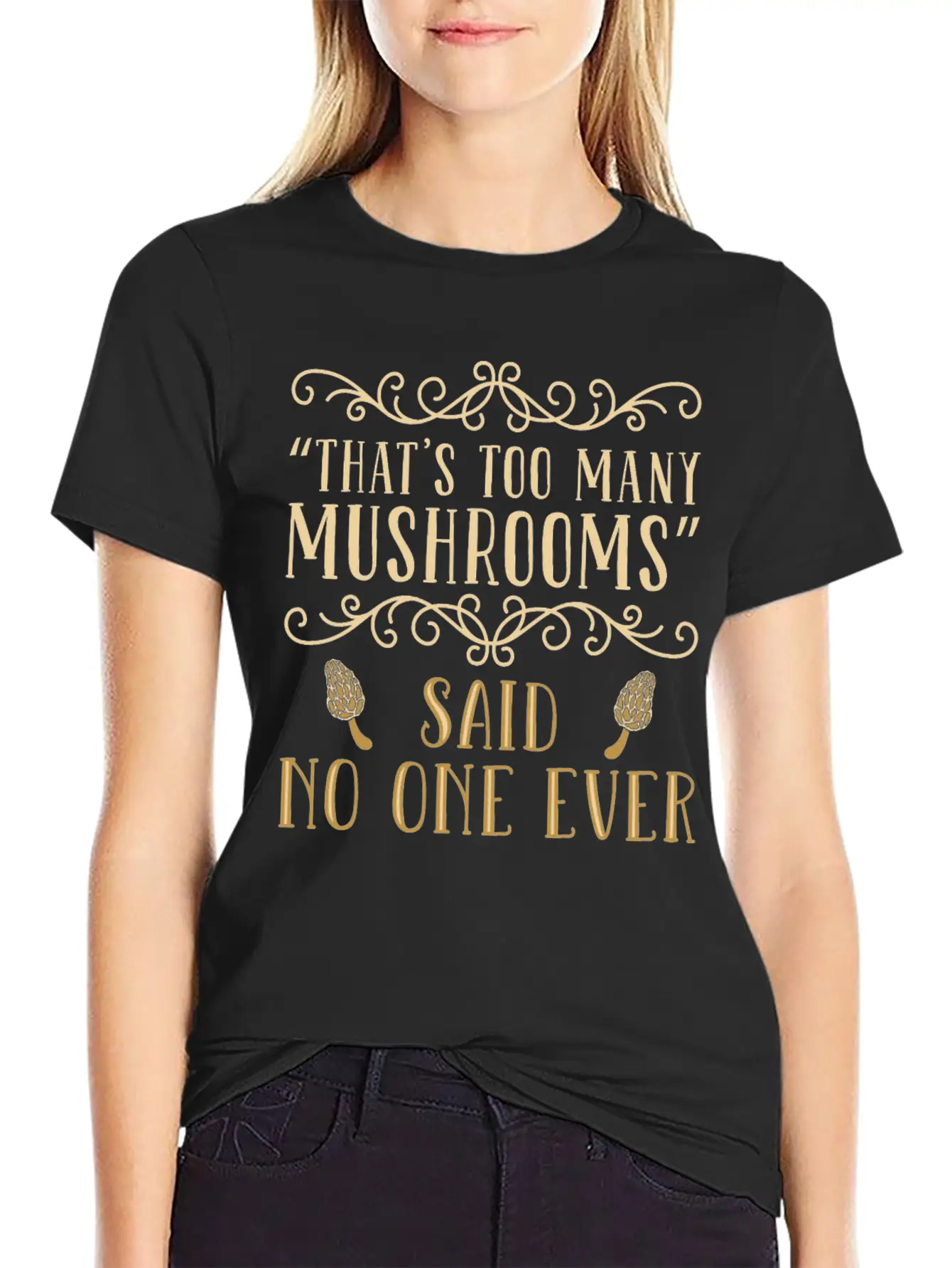 Mushroom Hunting Morel Mushroom Comfortable Minimalist Graphic Tee – Summer Style Essential