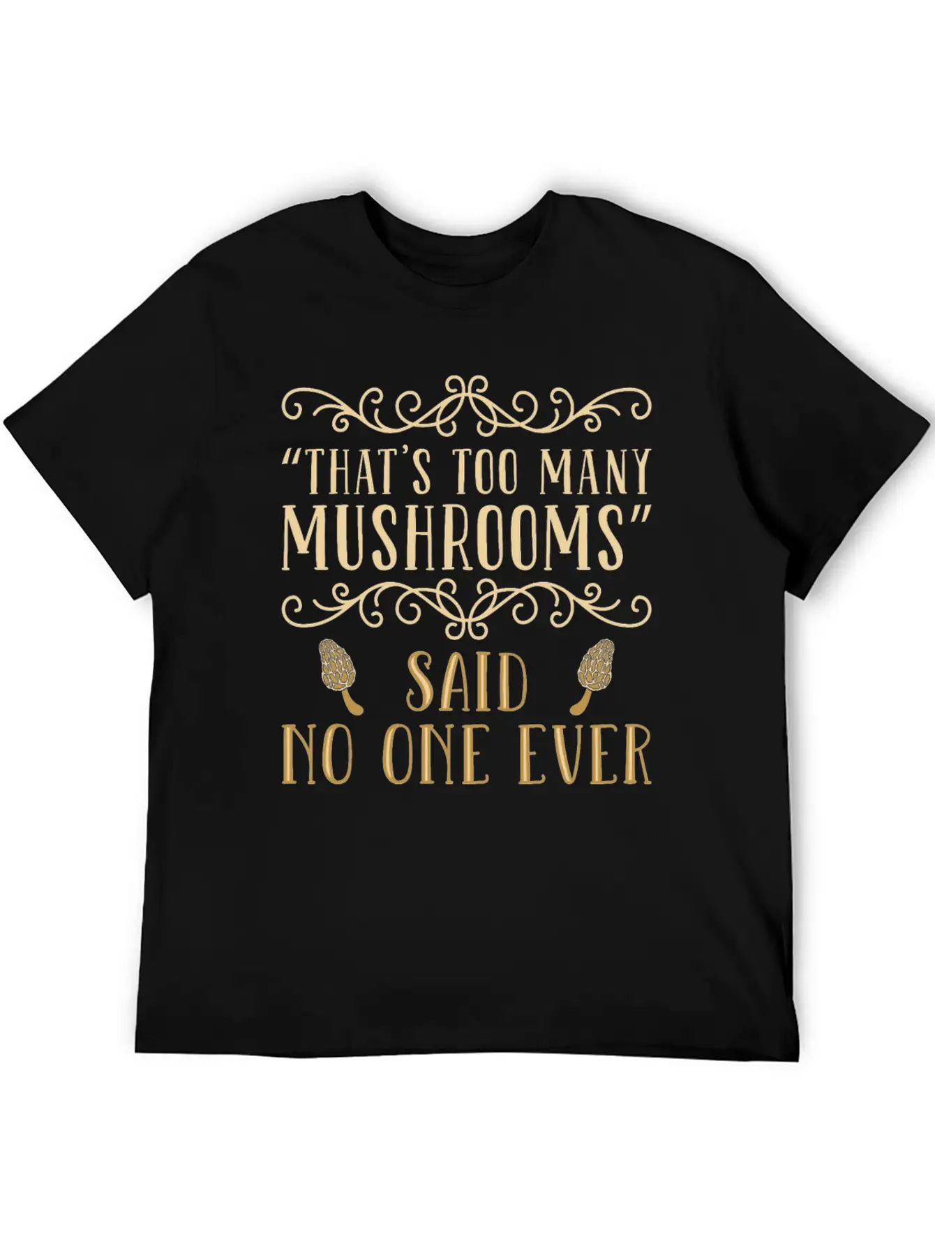 Mushroom Hunting Morel Mushroom Comfortable Minimalist Graphic Tee – Summer Style Essential