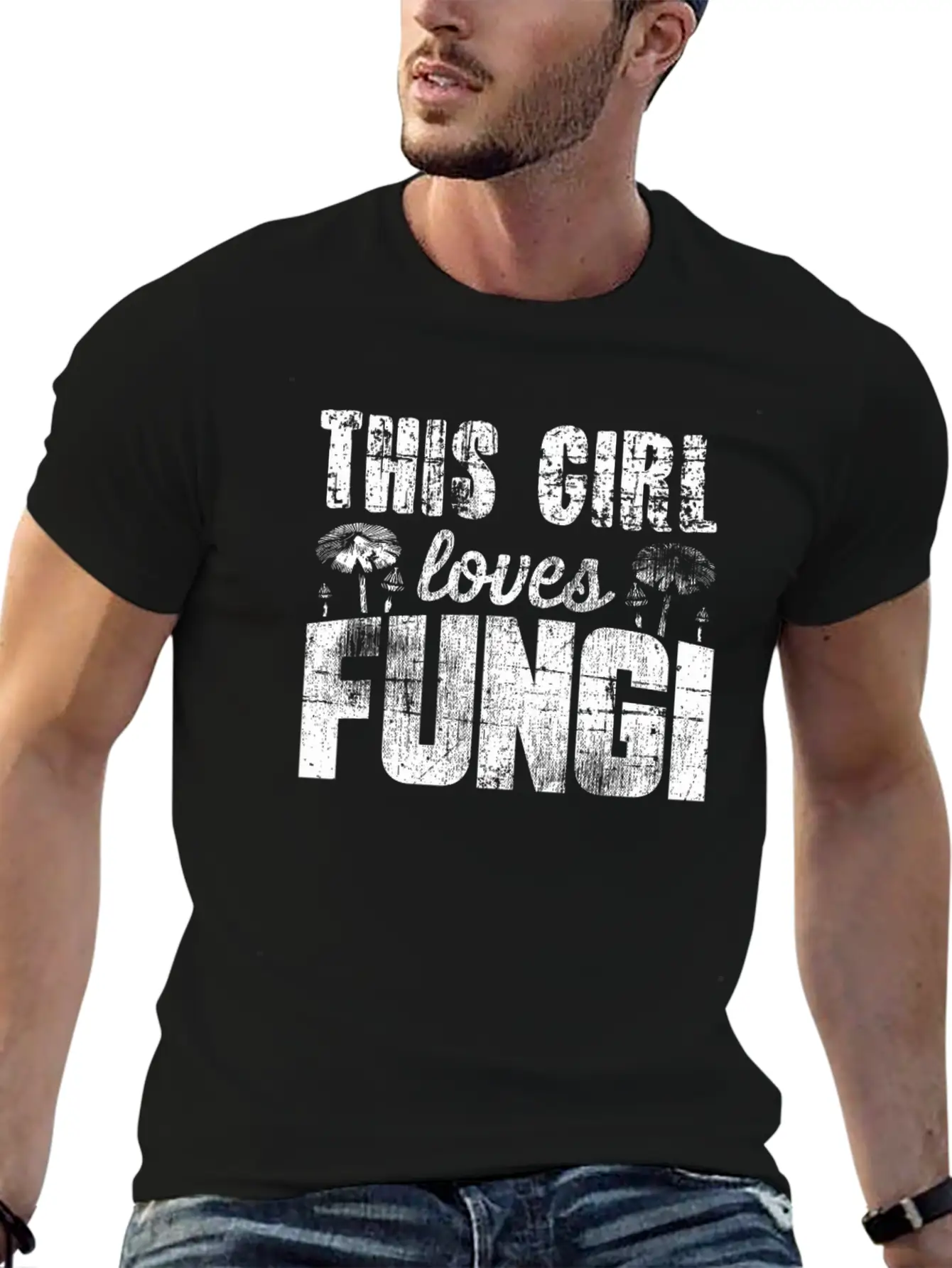 Mushroom Picker Basic Graphic T-Shirt – Daily Comfort In Soft Cotton