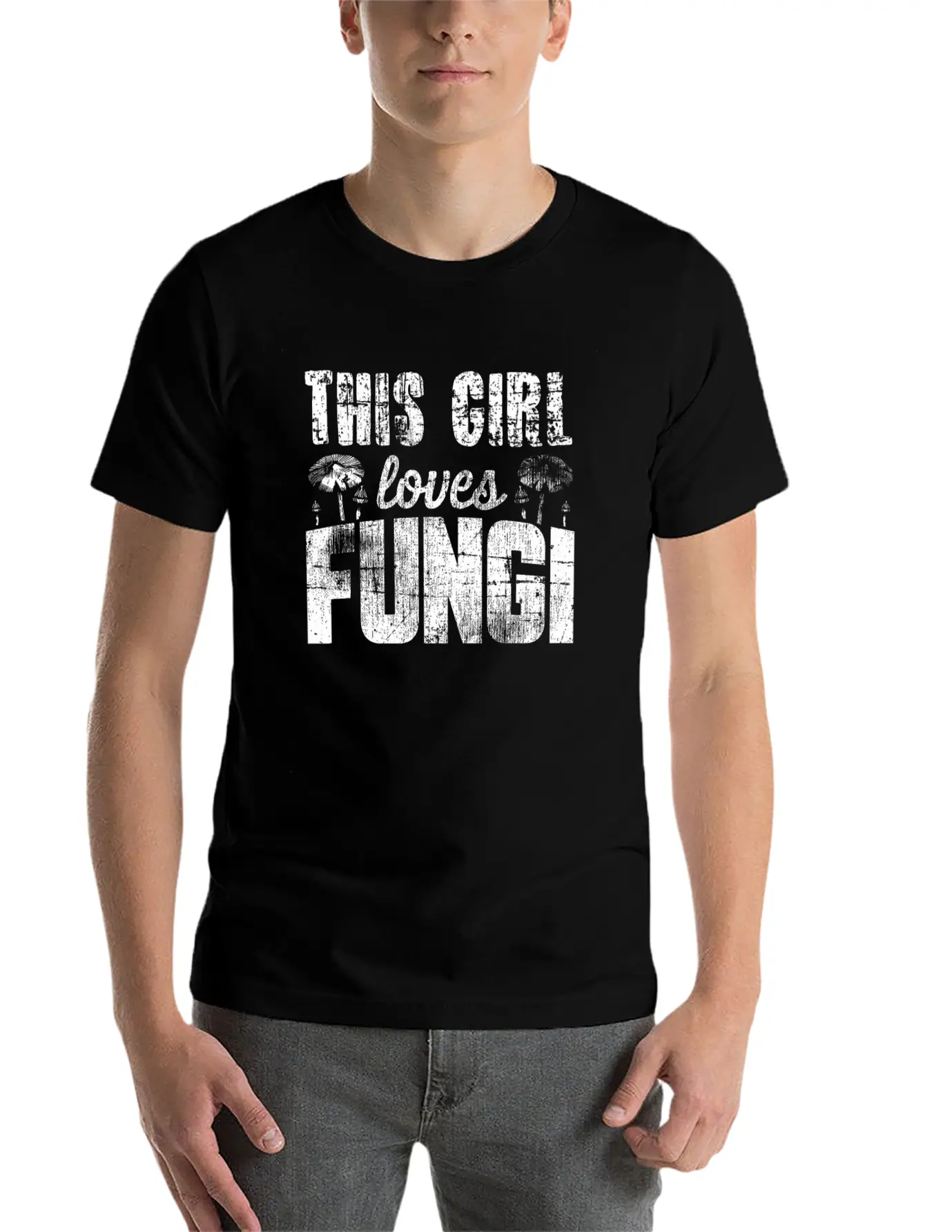 Mushroom Picker Basic Graphic T-Shirt – Daily Comfort In Soft Cotton