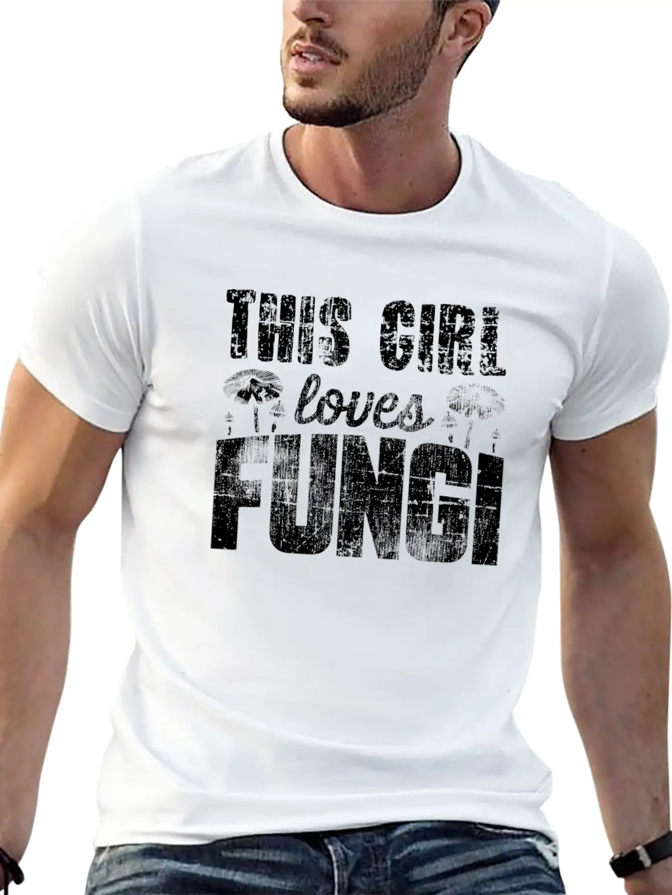 Mushroom Picker Basic Graphic T-Shirt – Daily Comfort In Soft Cotton
