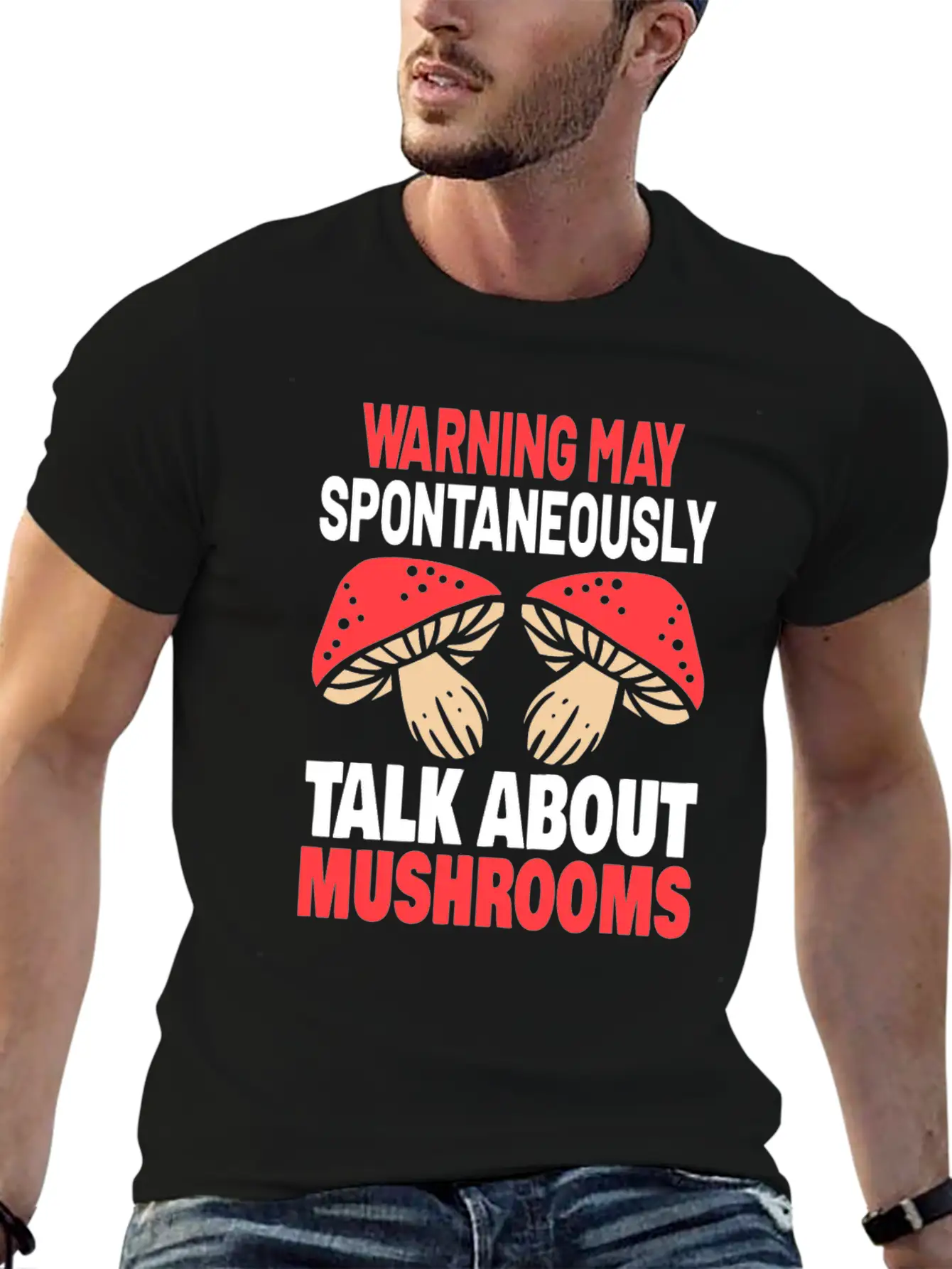 Mushroom Picker Mushroom Farmer Mushroom Basket Comfortable Minimalist Graphic Tee – Summer Style Essential