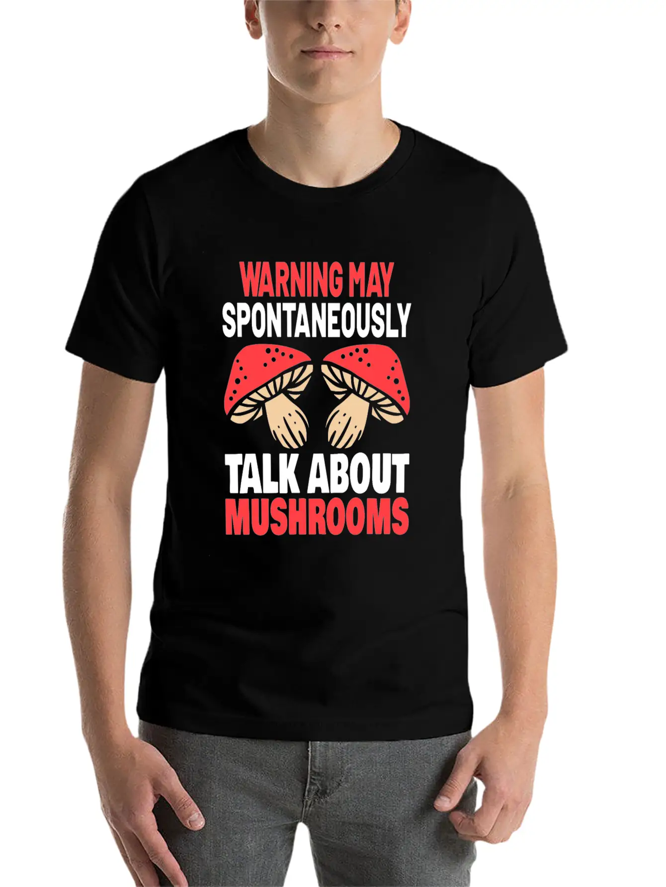 Mushroom Picker Mushroom Farmer Mushroom Basket Comfortable Minimalist Graphic Tee – Summer Style Essential