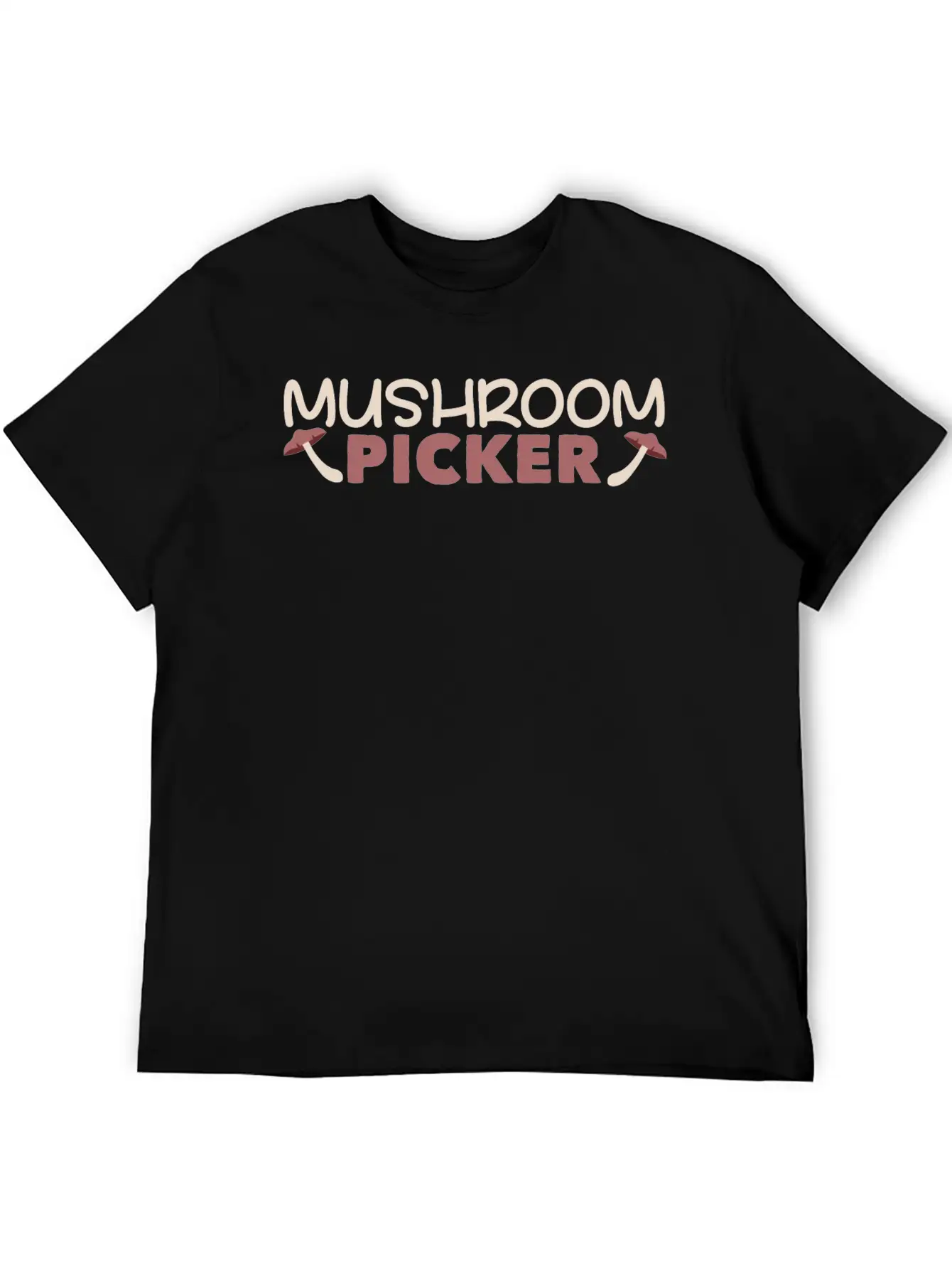 Mushroom Picker Mushrooms Picking Mushrooming Comfortable Minimalist Graphic Tee – Summer Style Essential