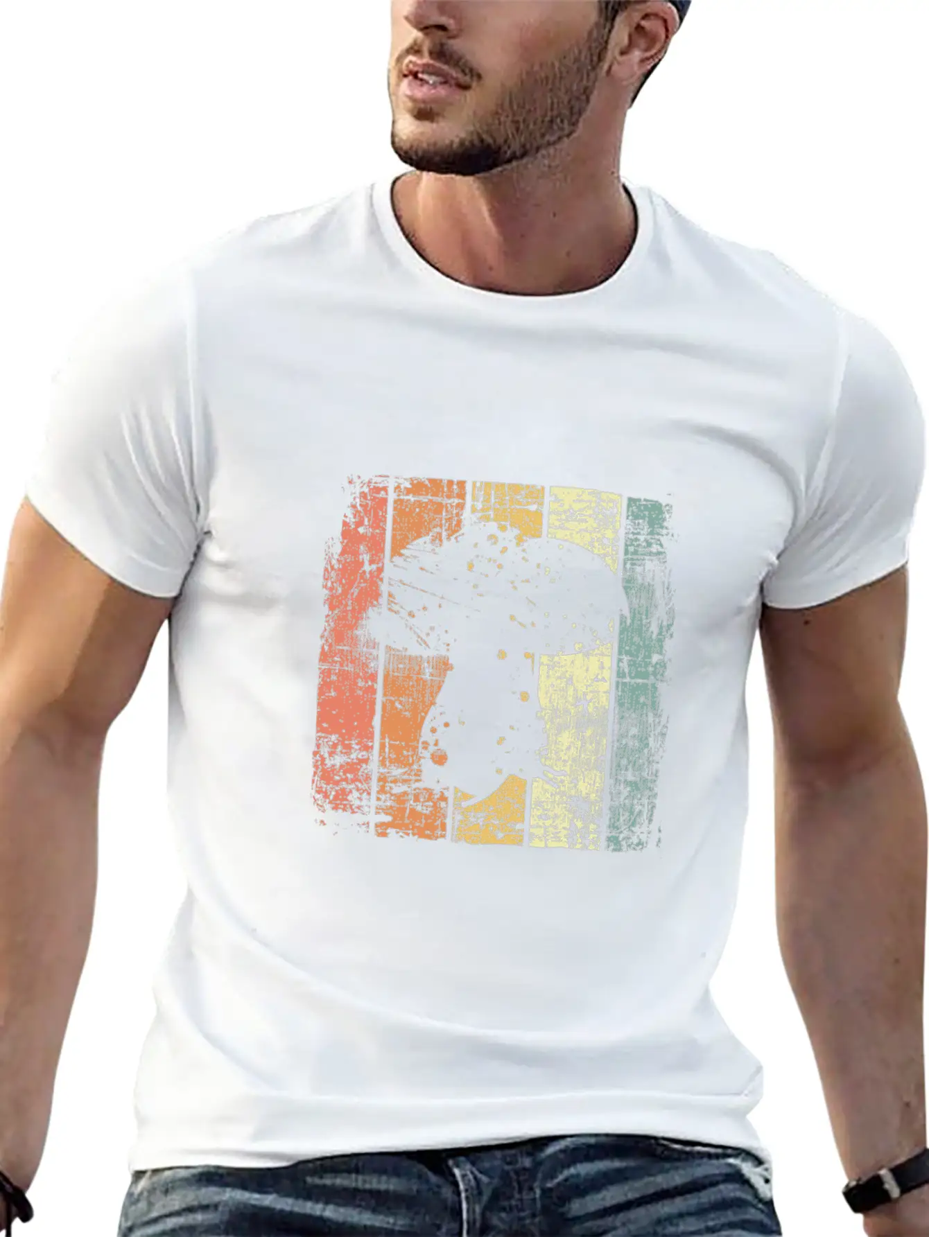 Mushroom Retro Essential Unisex Summer Tee – Soft Cotton Casual Fit