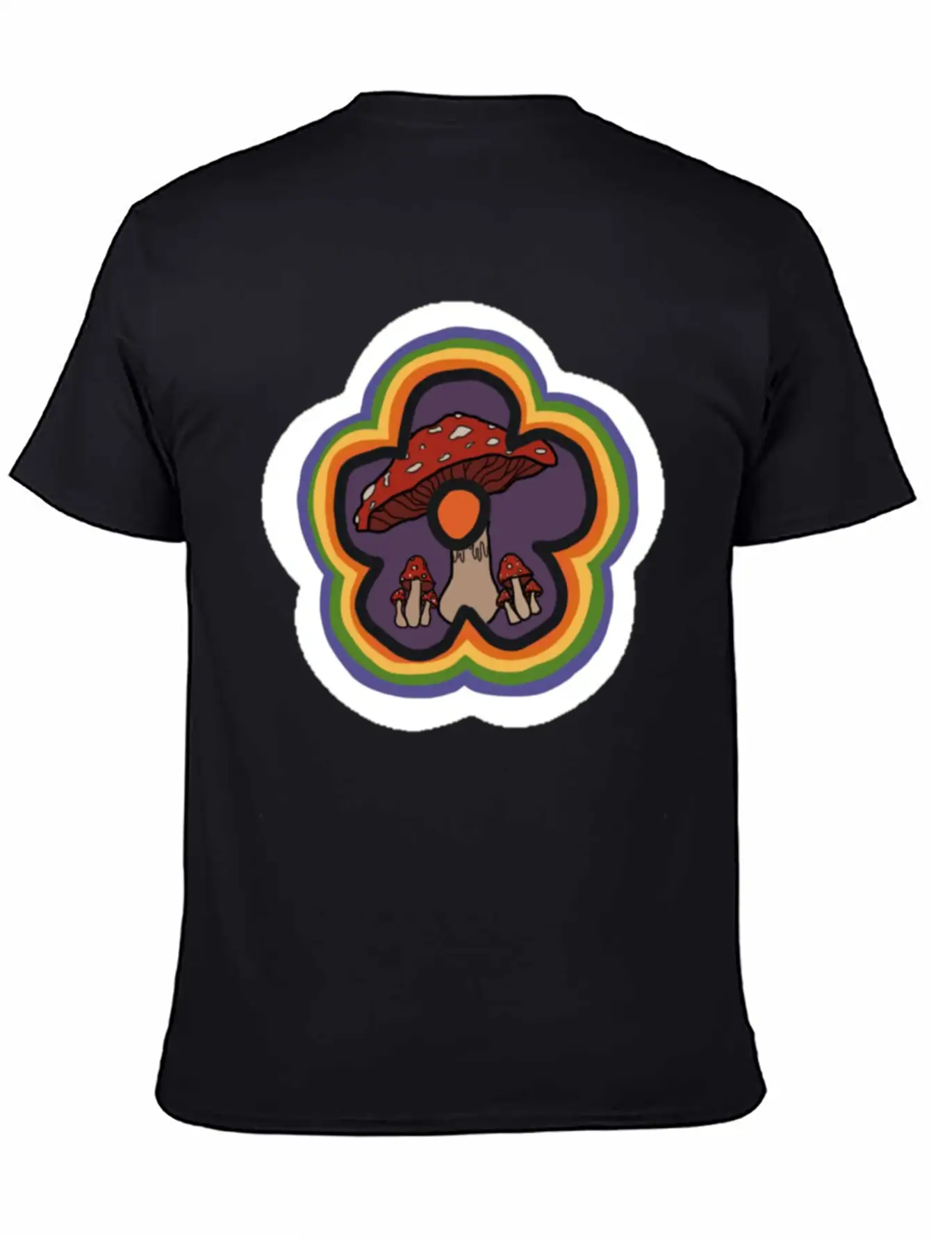 Mushroom Unisex Casual T-Shirt – Clean Design For Daily Comfort