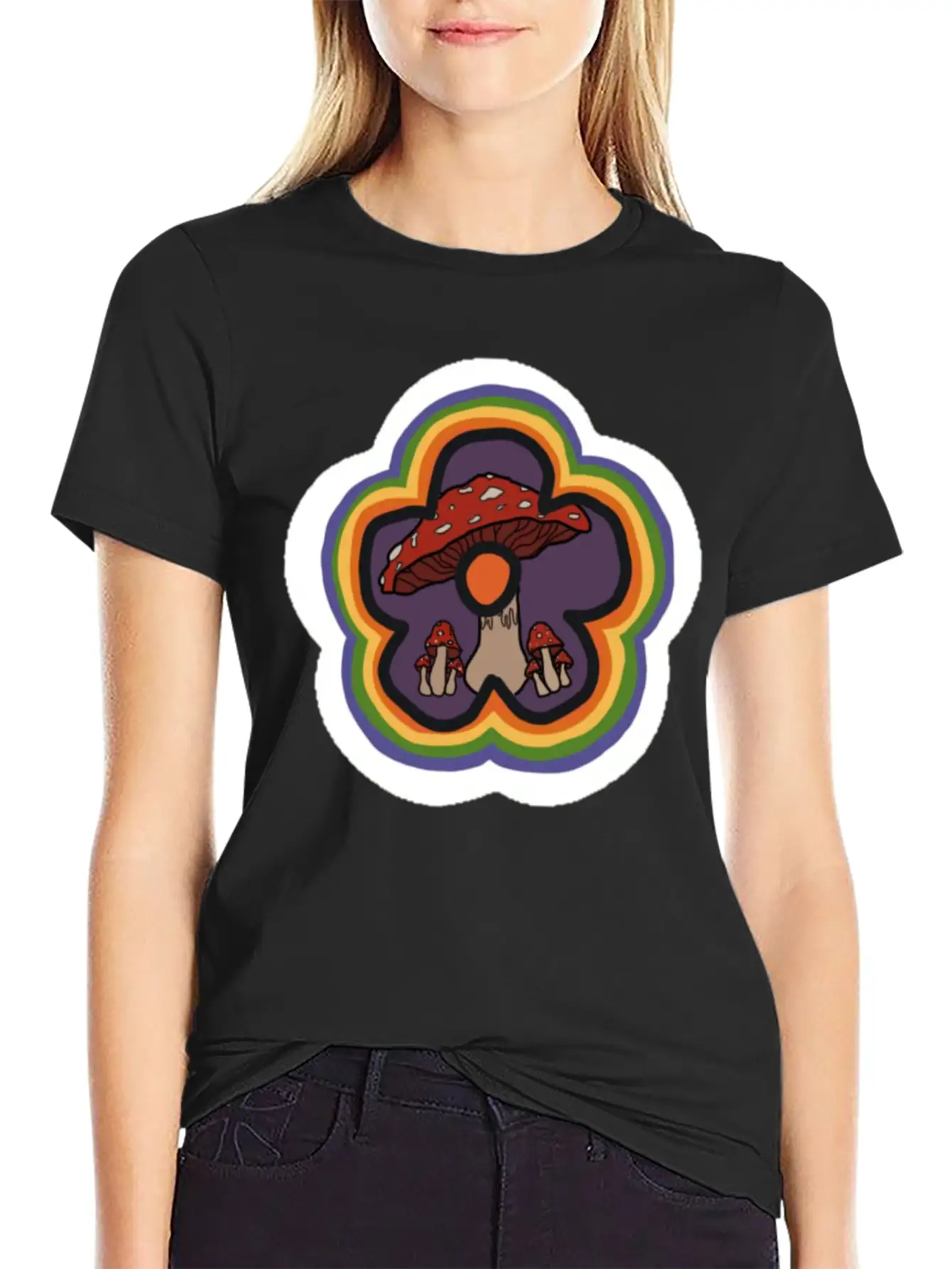 Mushroom Unisex Casual T-Shirt – Clean Design For Daily Comfort