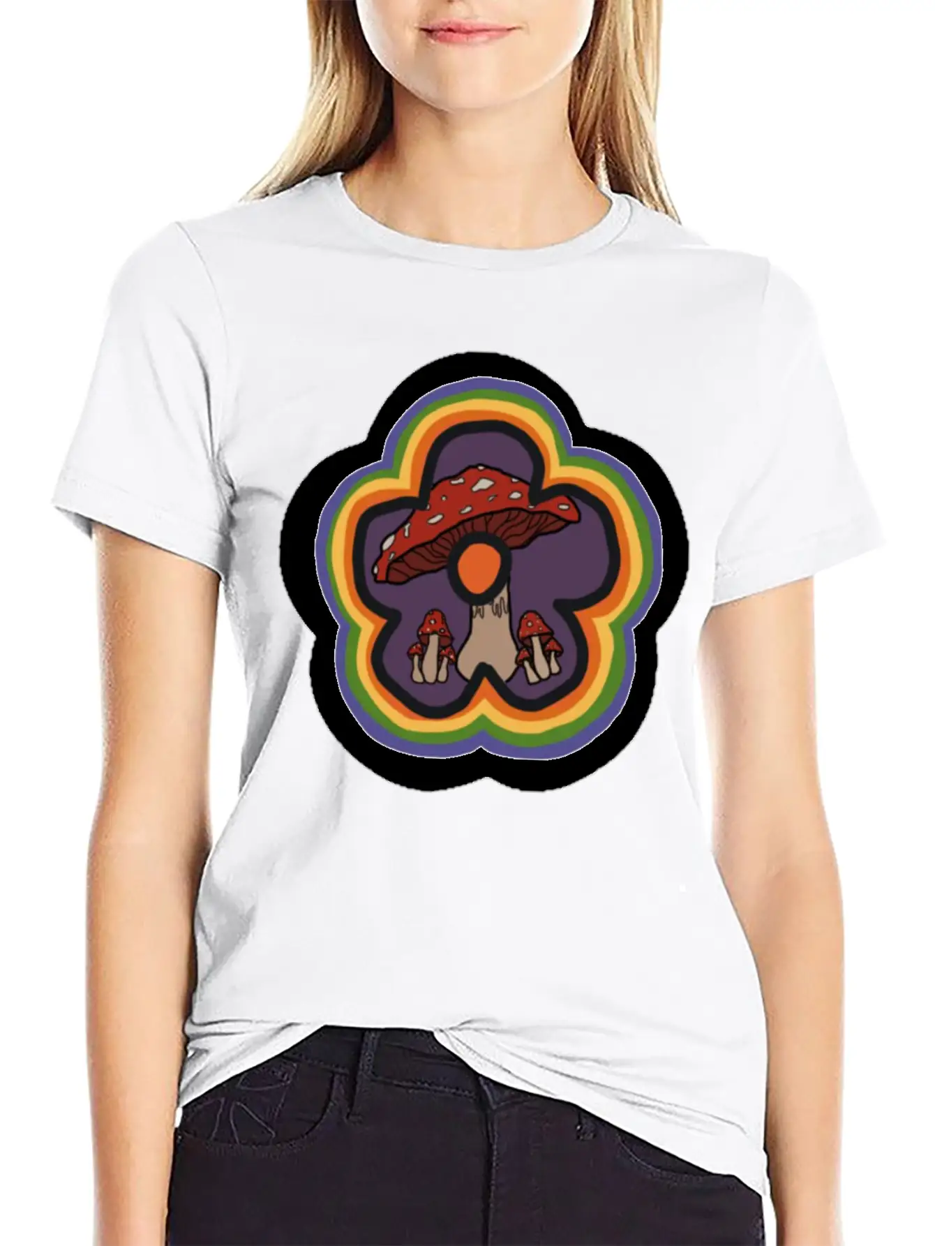 Mushroom Unisex Casual T-Shirt – Clean Design For Daily Comfort