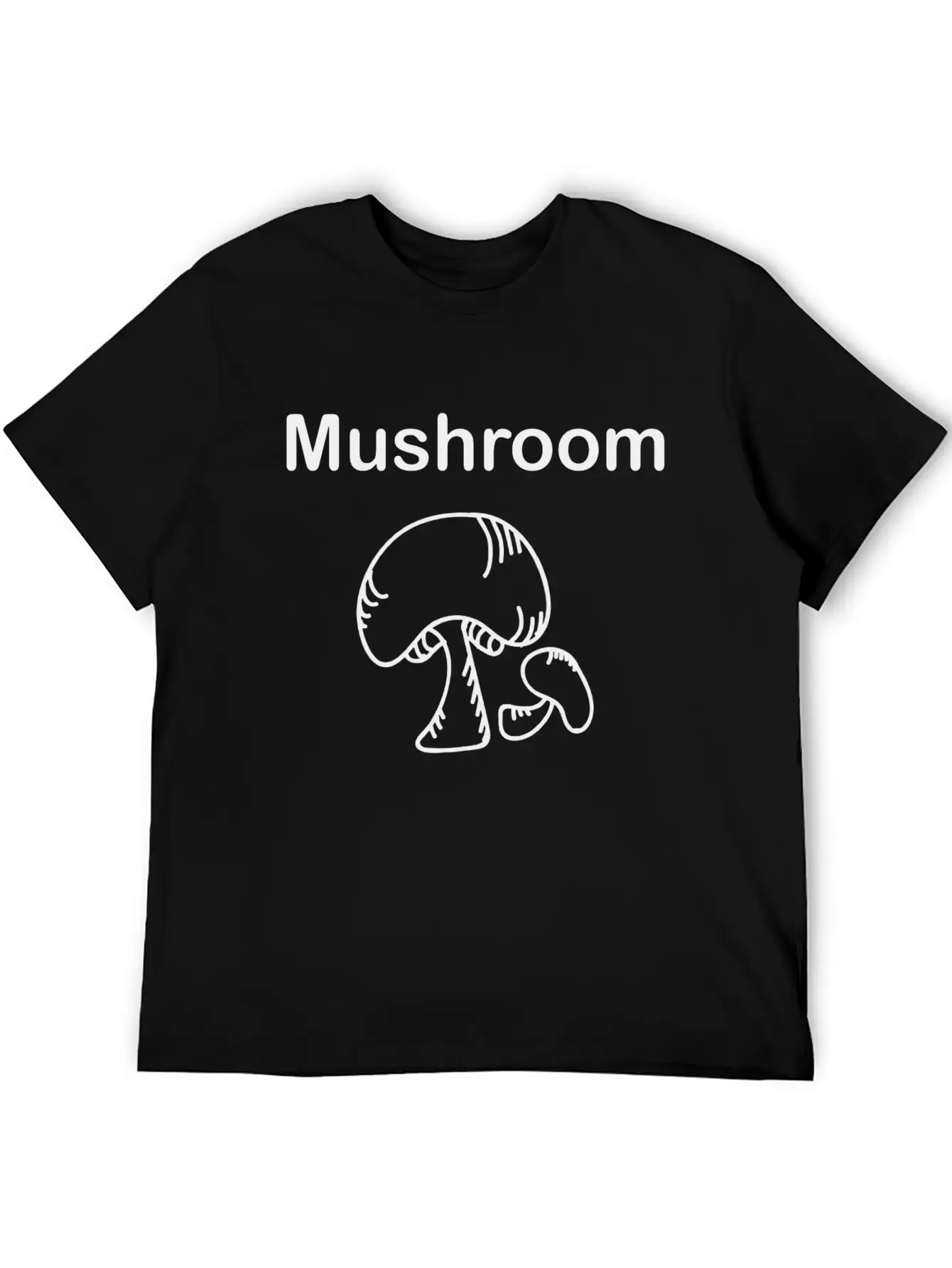 Mushrooms Picker Forest Mushroom Relaxed Everyday Tee – Lightweight And Durable Cotton