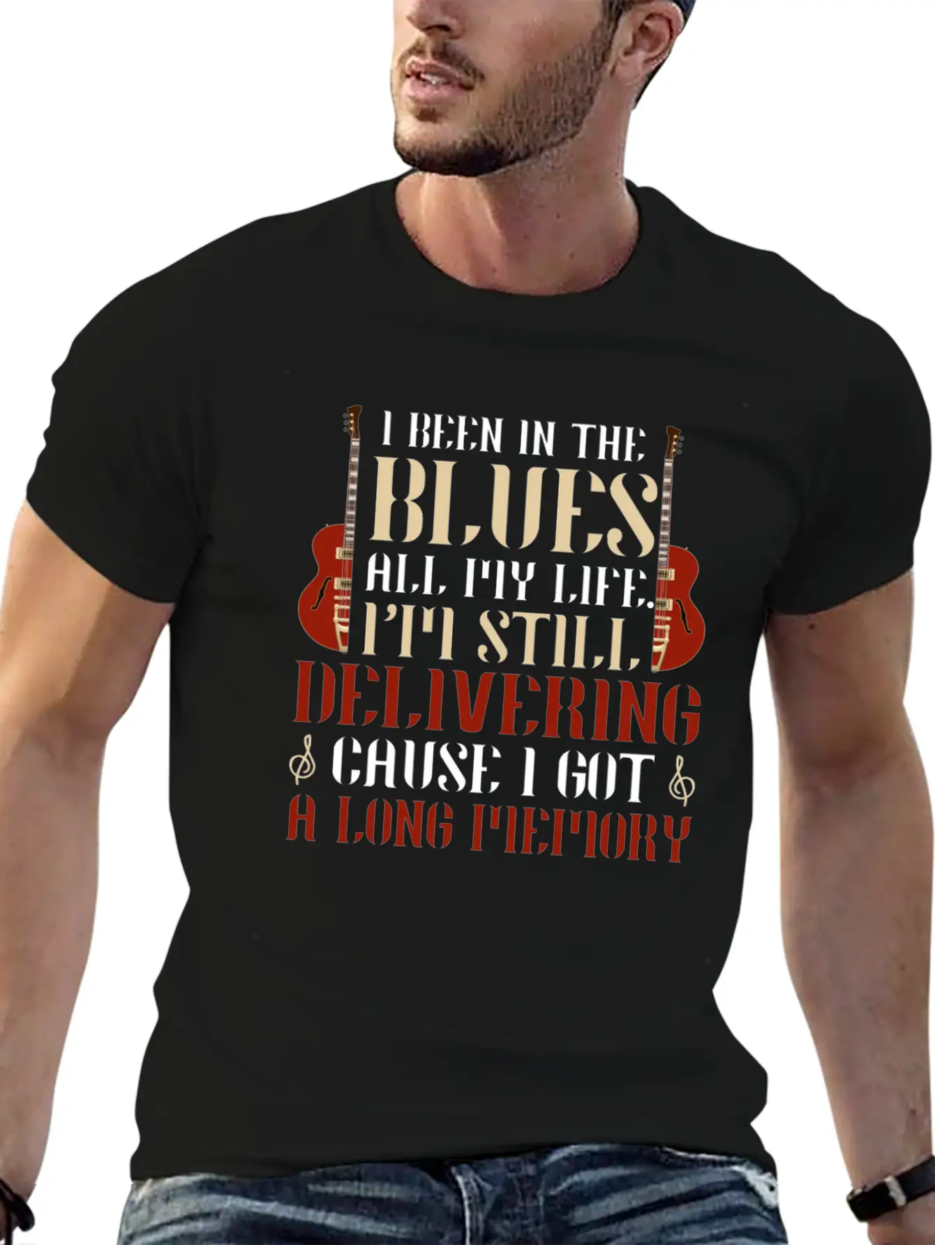 Music Blues Jazz Saxophone Trumpet Essential Unisex Summer Tee – Soft Cotton Casual Fit