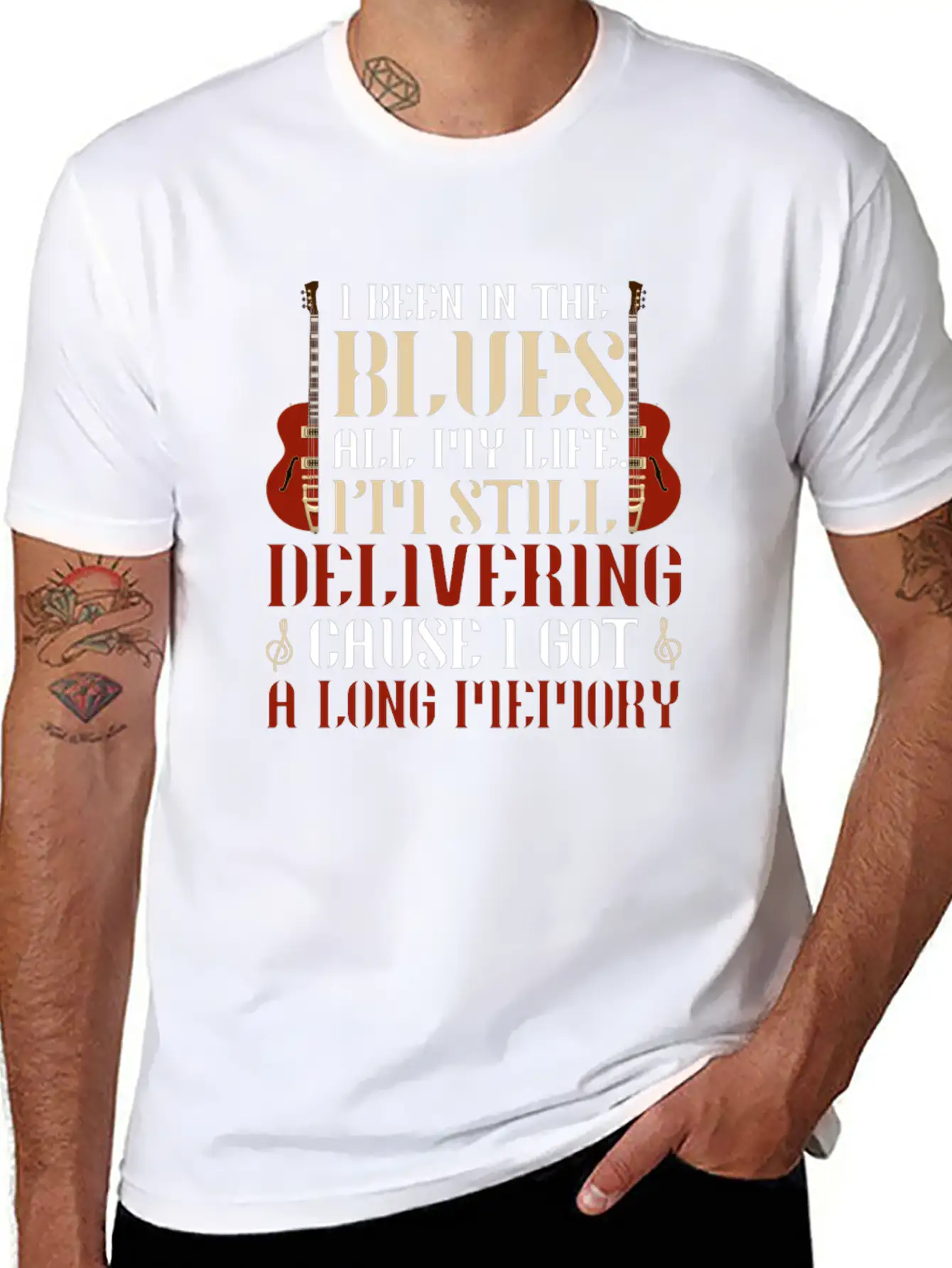 Music Blues Jazz Saxophone Trumpet Essential Unisex Summer Tee – Soft Cotton Casual Fit