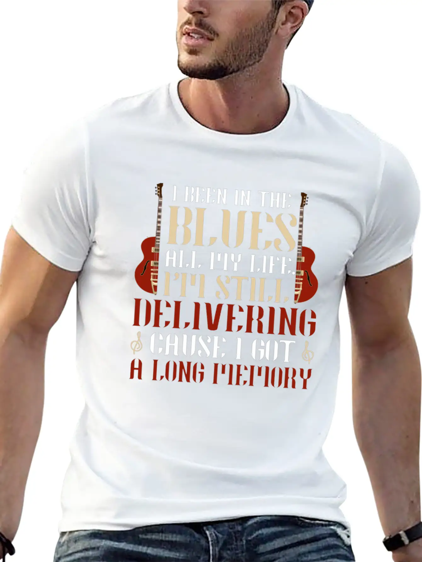Music Blues Jazz Saxophone Trumpet Essential Unisex Summer Tee – Soft Cotton Casual Fit