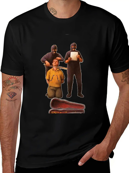 Music Can Capture Unisex Short Sleeve Soft Cotton T-Shirt – Casual Everyday Wear