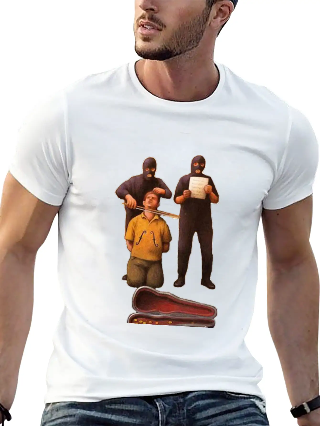 Music Can Capture Unisex Short Sleeve Soft Cotton T-Shirt – Casual Everyday Wear