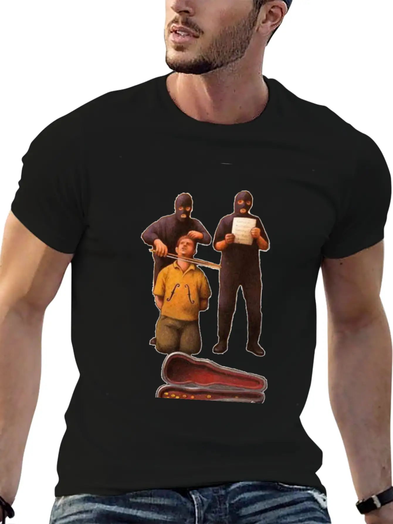 Music Can Capture Unisex Short Sleeve Soft Cotton T-Shirt – Casual Everyday Wear