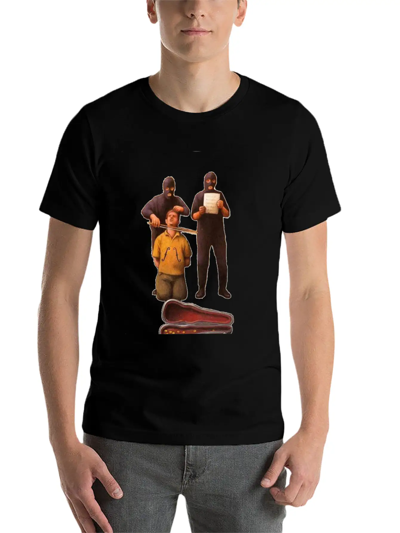 Music Can Capture Unisex Short Sleeve Soft Cotton T-Shirt – Casual Everyday Wear