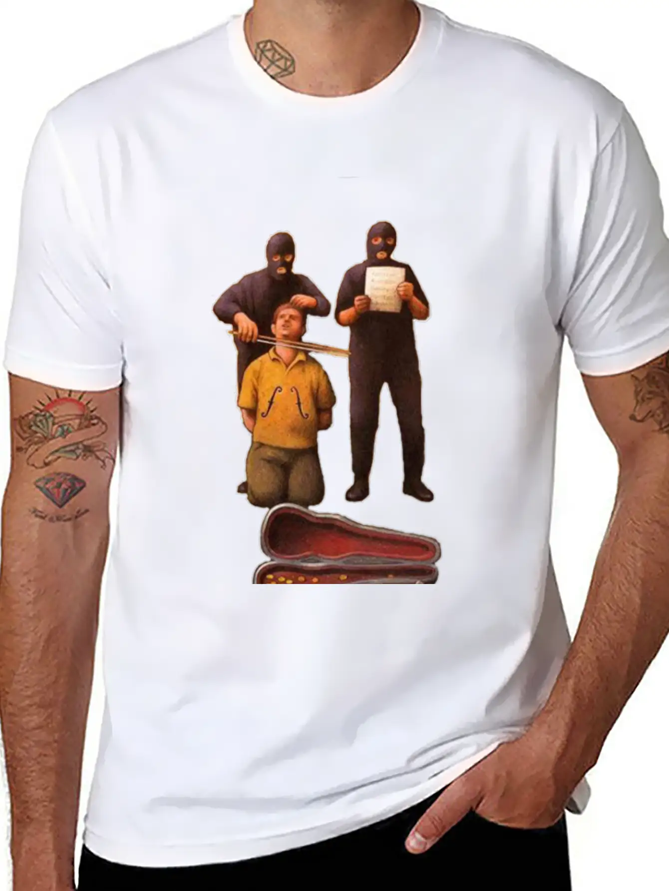 Music Can Capture Unisex Short Sleeve Soft Cotton T-Shirt – Casual Everyday Wear