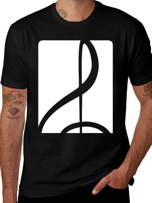 Music Clef Note French Violin Treble Musical Sound Stylish Everyday T-Shirt – Unisex Basic Cotton Tee
