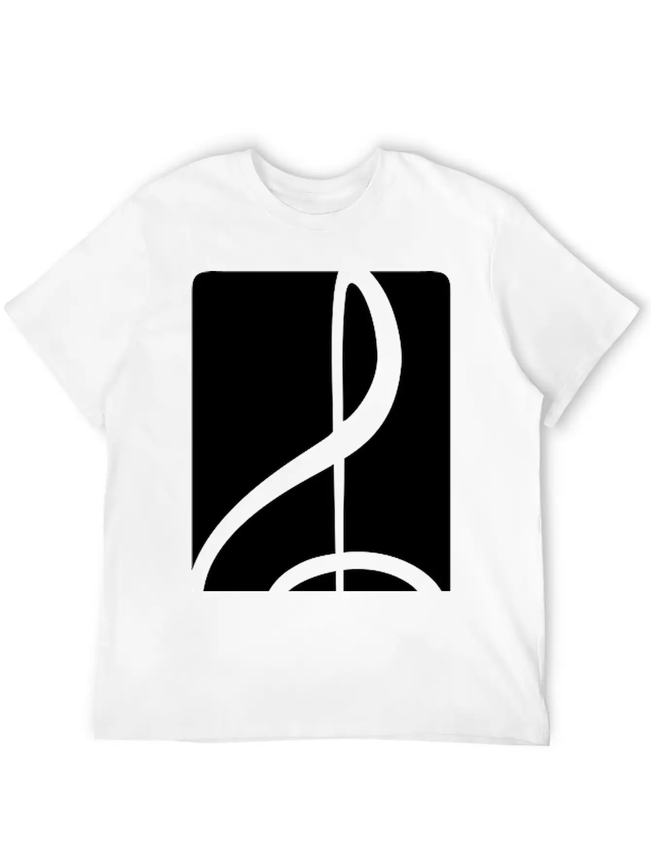 Music Clef Note French Violin Treble Musical Sound Stylish Everyday T-Shirt – Unisex Basic Cotton Tee