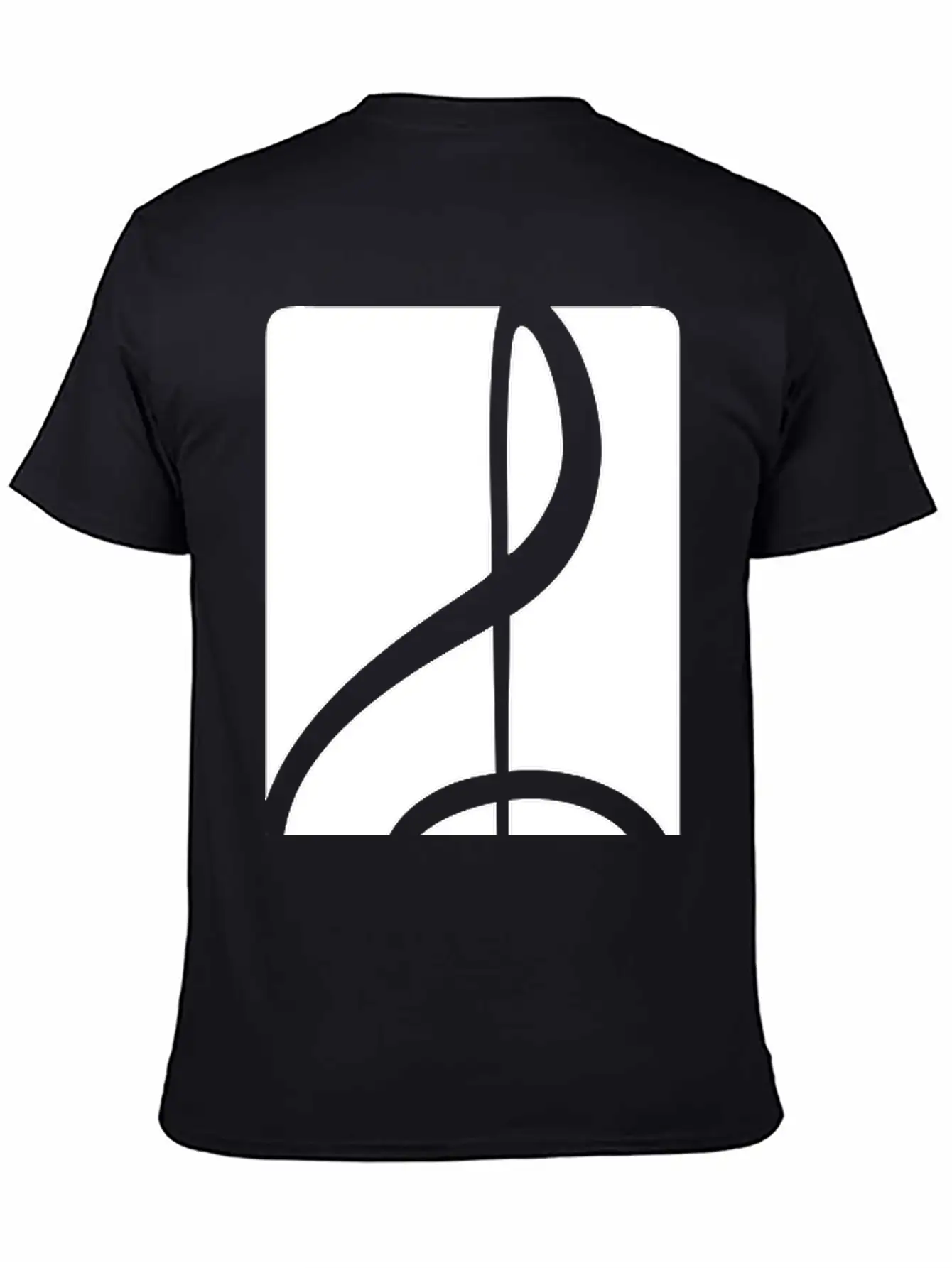 Music Clef Note French Violin Treble Musical Sound Stylish Everyday T-Shirt – Unisex Basic Cotton Tee