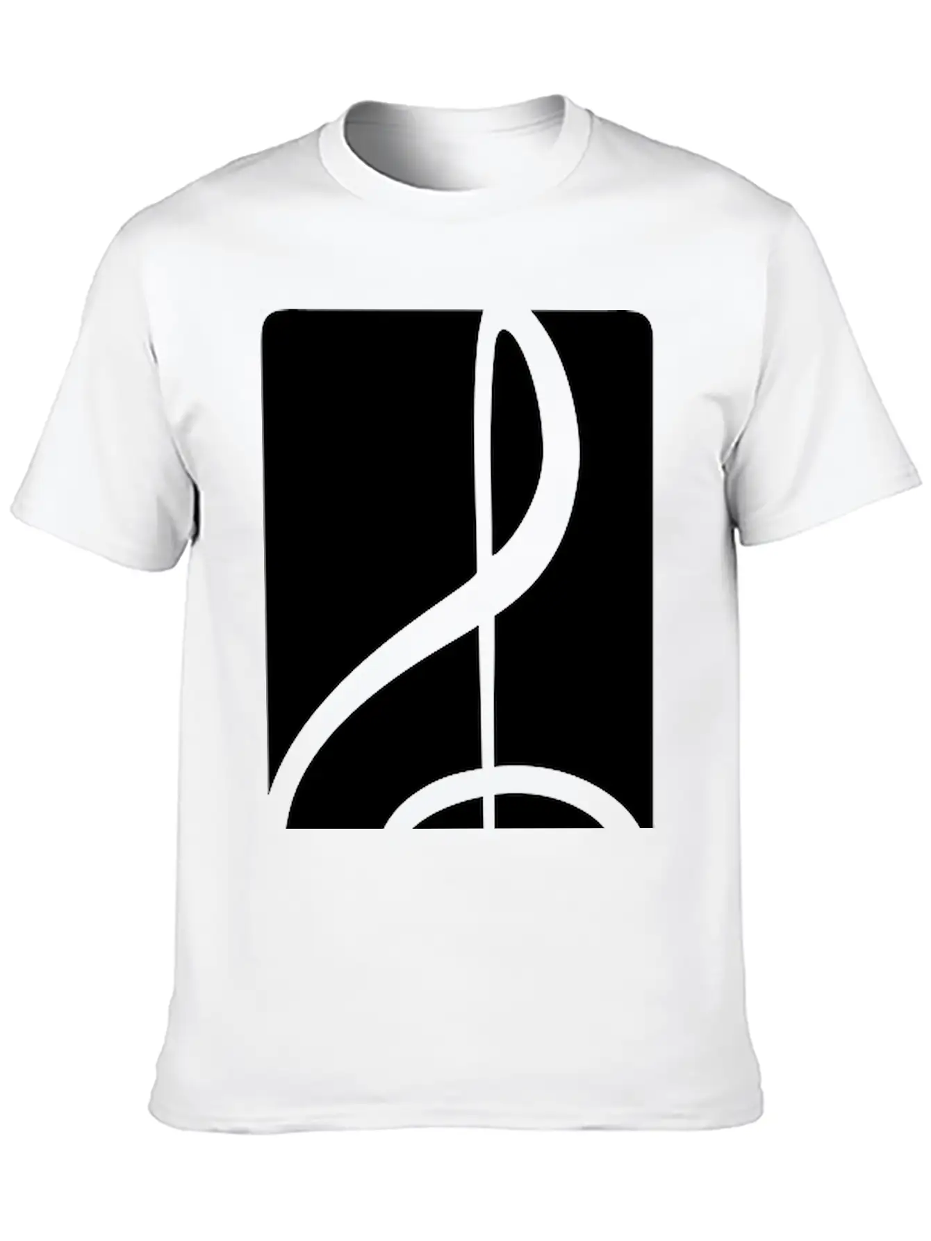 Music Clef Note French Violin Treble Musical Sound Stylish Everyday T-Shirt – Unisex Basic Cotton Tee