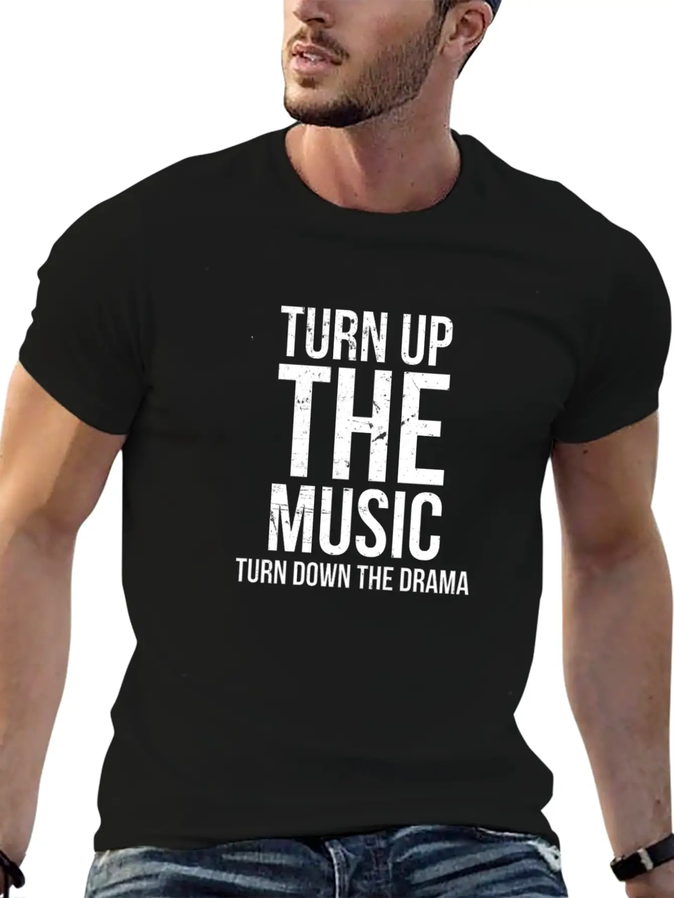 Music DJ Musician Singer Disco Techno Basic Graphic T-Shirt – Daily Comfort In Soft Cotton