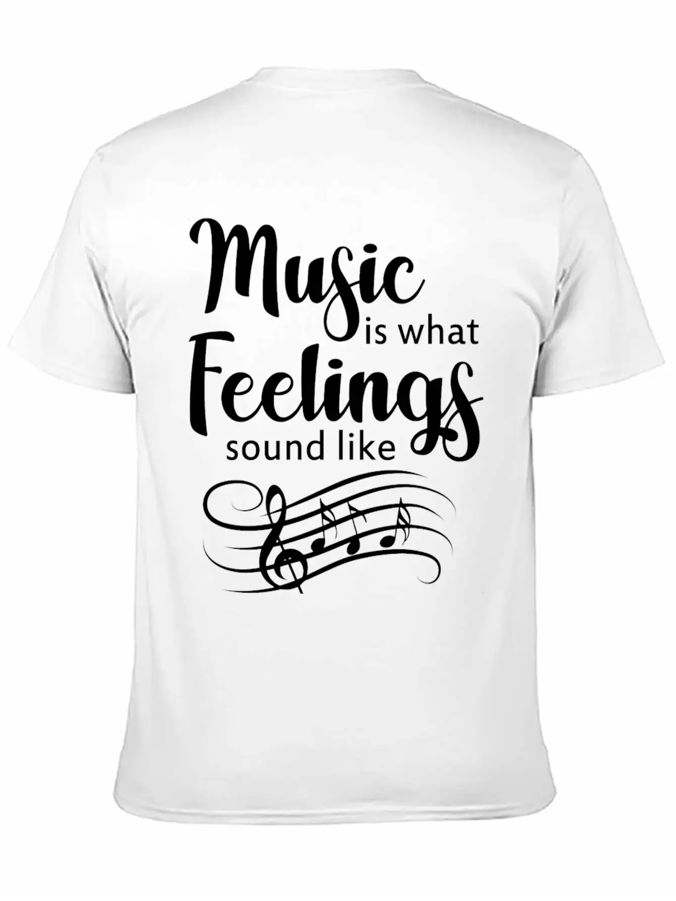 Music Feelings Band Gift Raving Concert Party Stylish Everyday T-Shirt – Unisex Basic Cotton Tee