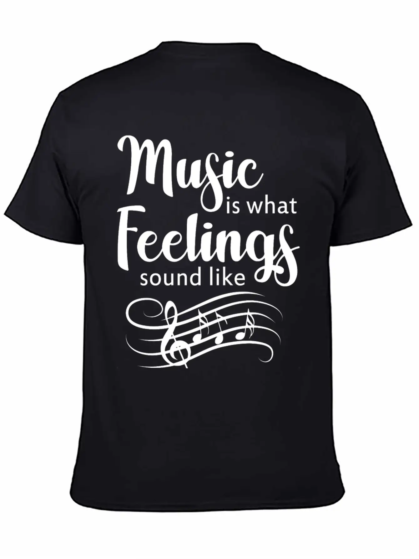 Music Feelings Band Gift Raving Concert Party Stylish Everyday T-Shirt – Unisex Basic Cotton Tee