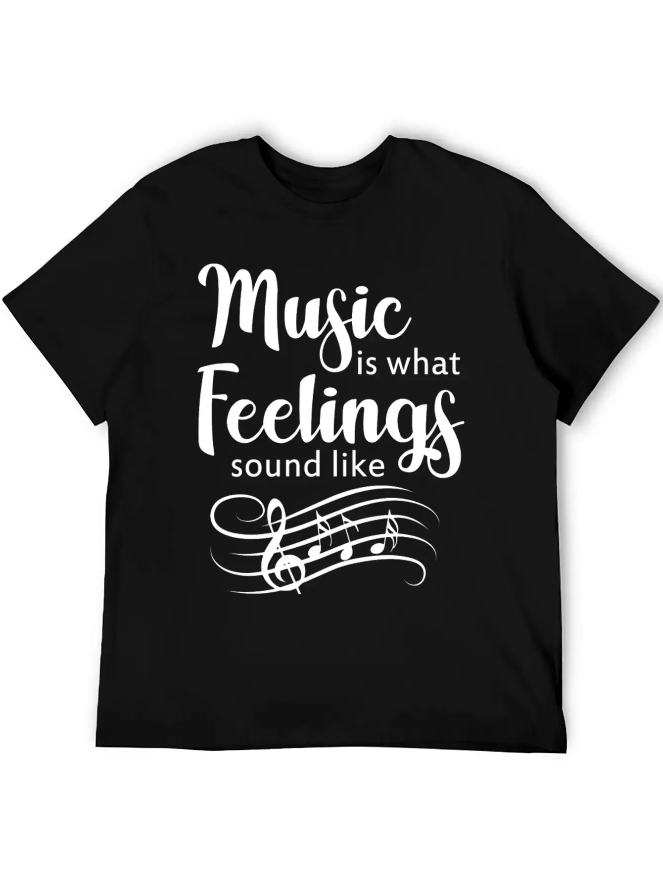 Music Feelings Band Gift Raving Concert Party Stylish Everyday T-Shirt – Unisex Basic Cotton Tee