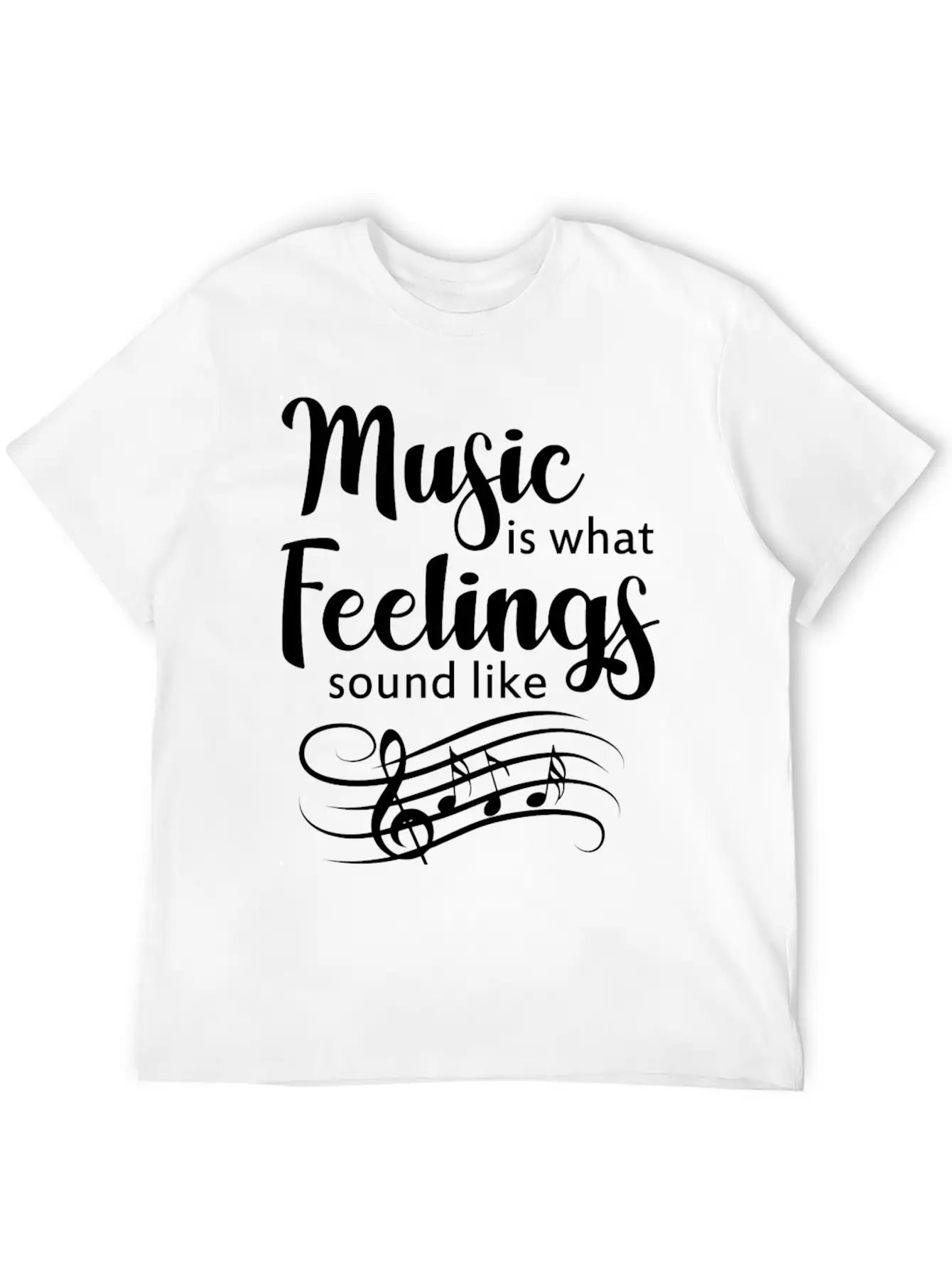 Music Feelings Band Gift Raving Concert Party Stylish Everyday T-Shirt – Unisex Basic Cotton Tee
