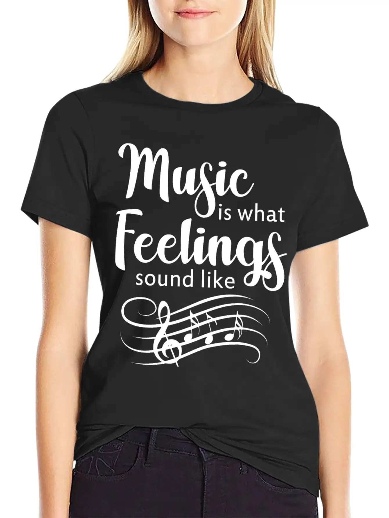 Music Feelings Band Gift Raving Concert Party Stylish Everyday T-Shirt – Unisex Basic Cotton Tee