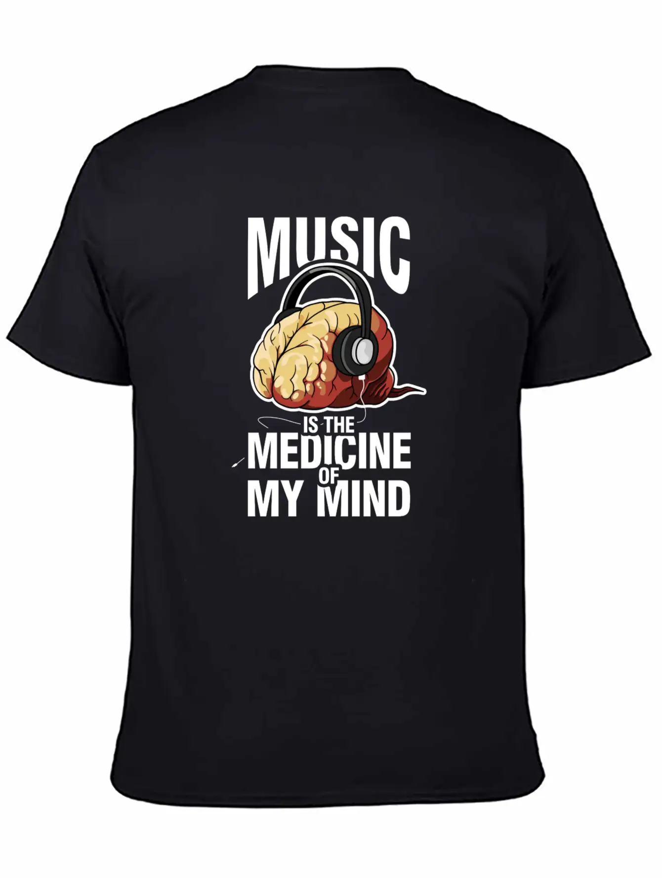 Music Headphones Mind Timeless Short Sleeve Tee – Comfy And Minimalist Design