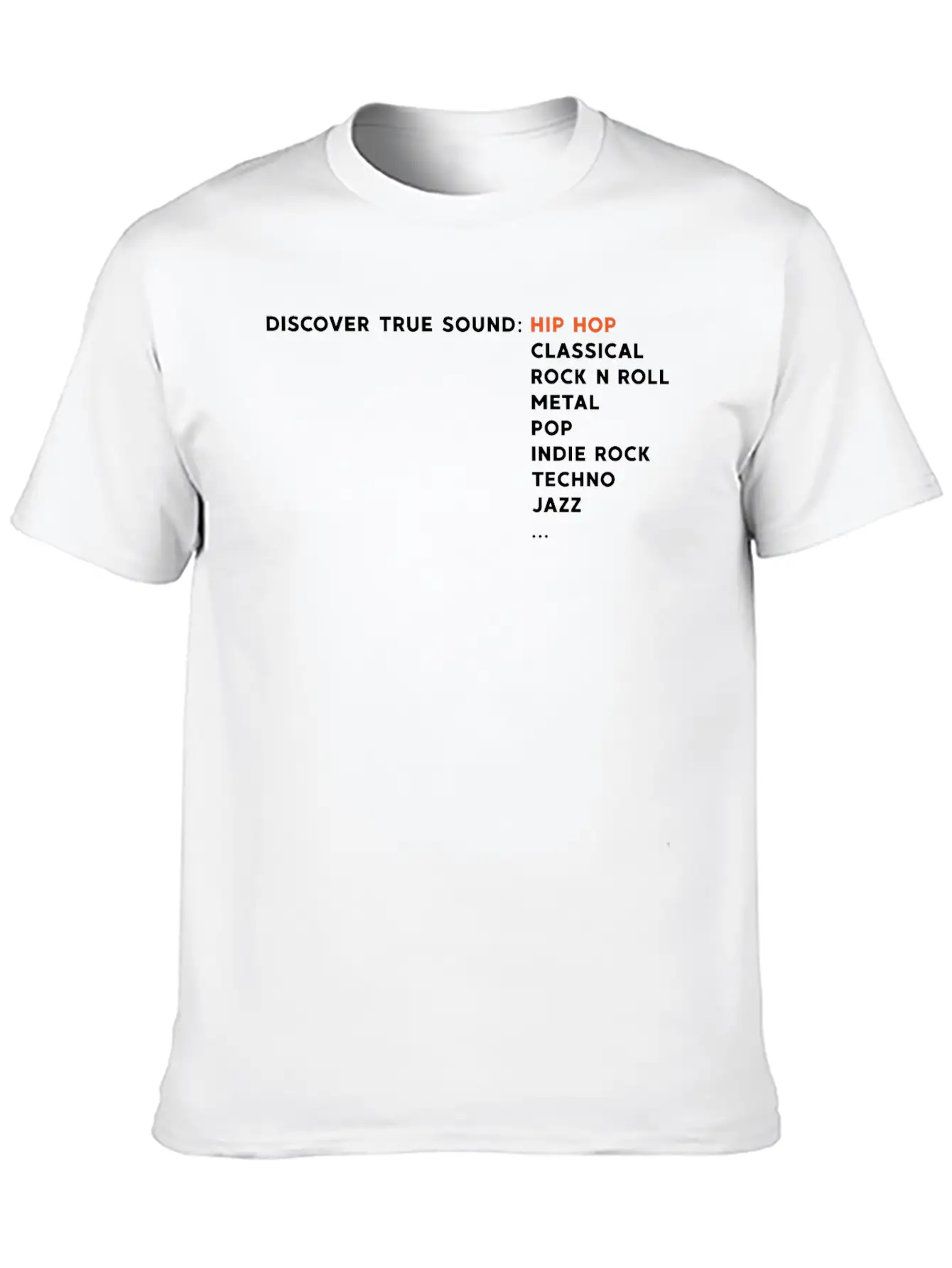 Music Hip Hop Essential Unisex Summer Tee – Soft Cotton Casual Fit