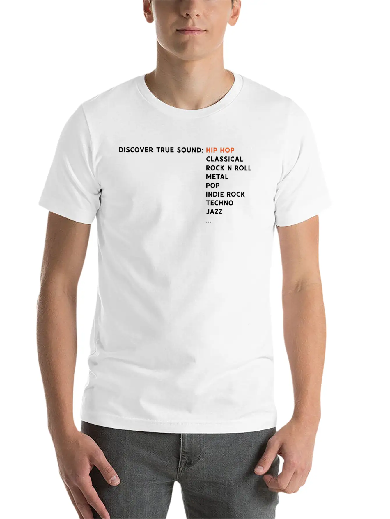 Music Hip Hop Essential Unisex Summer Tee – Soft Cotton Casual Fit
