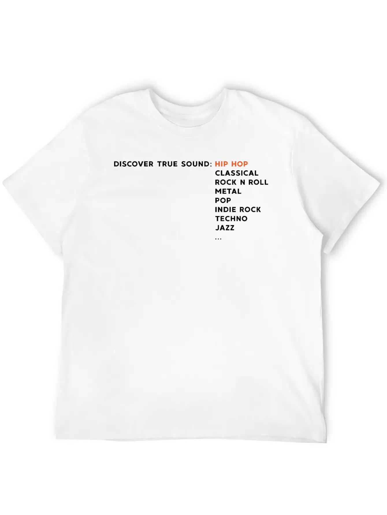 Music Hip Hop Essential Unisex Summer Tee – Soft Cotton Casual Fit