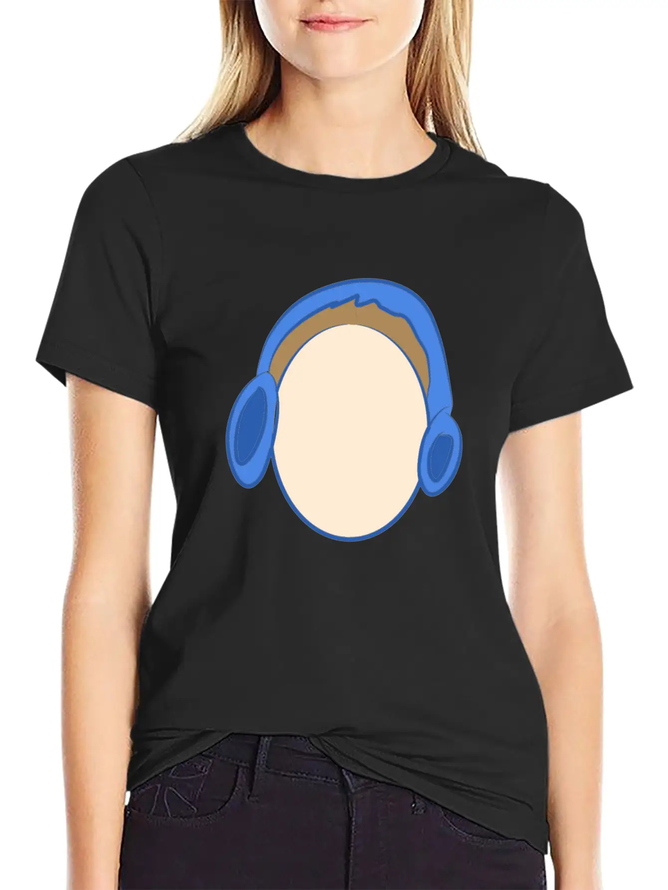 Music Icon Headphones Essential Unisex Summer Tee – Soft Cotton Casual Fit