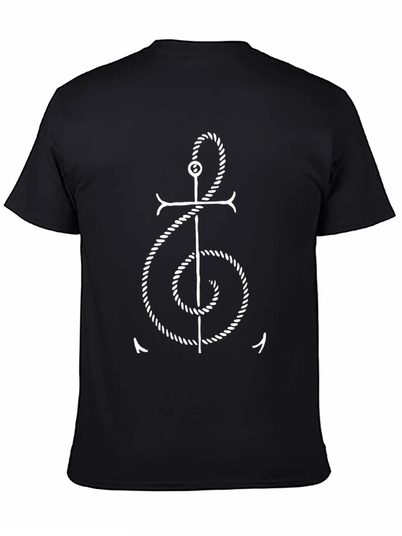 Music Is My Anchor Stylish Everyday T-Shirt – Unisex Basic Cotton Tee