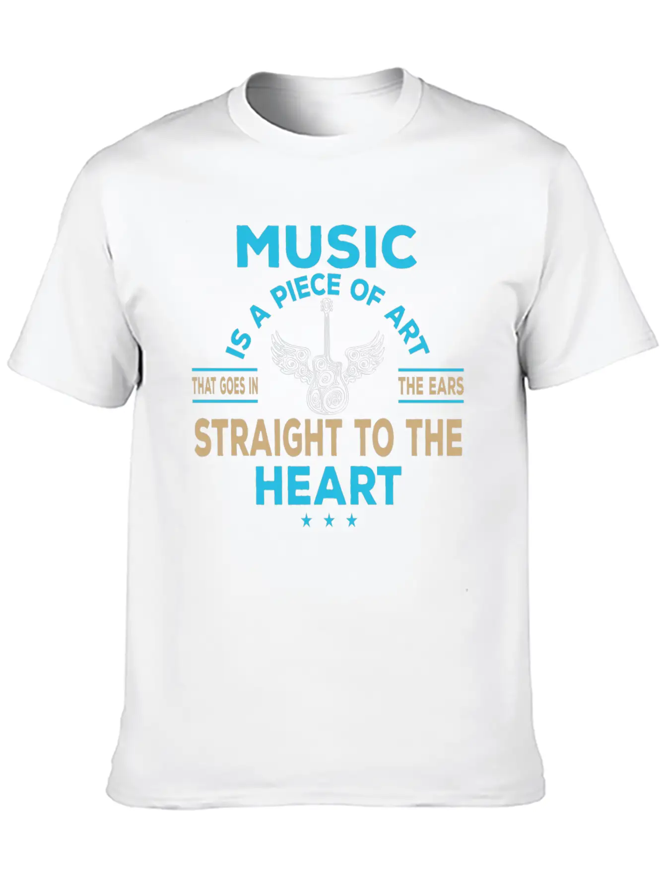 Music Ist Kunst Singen Gesang Sound Song Unisex Short Sleeve Soft Cotton T-Shirt – Casual Everyday Wear