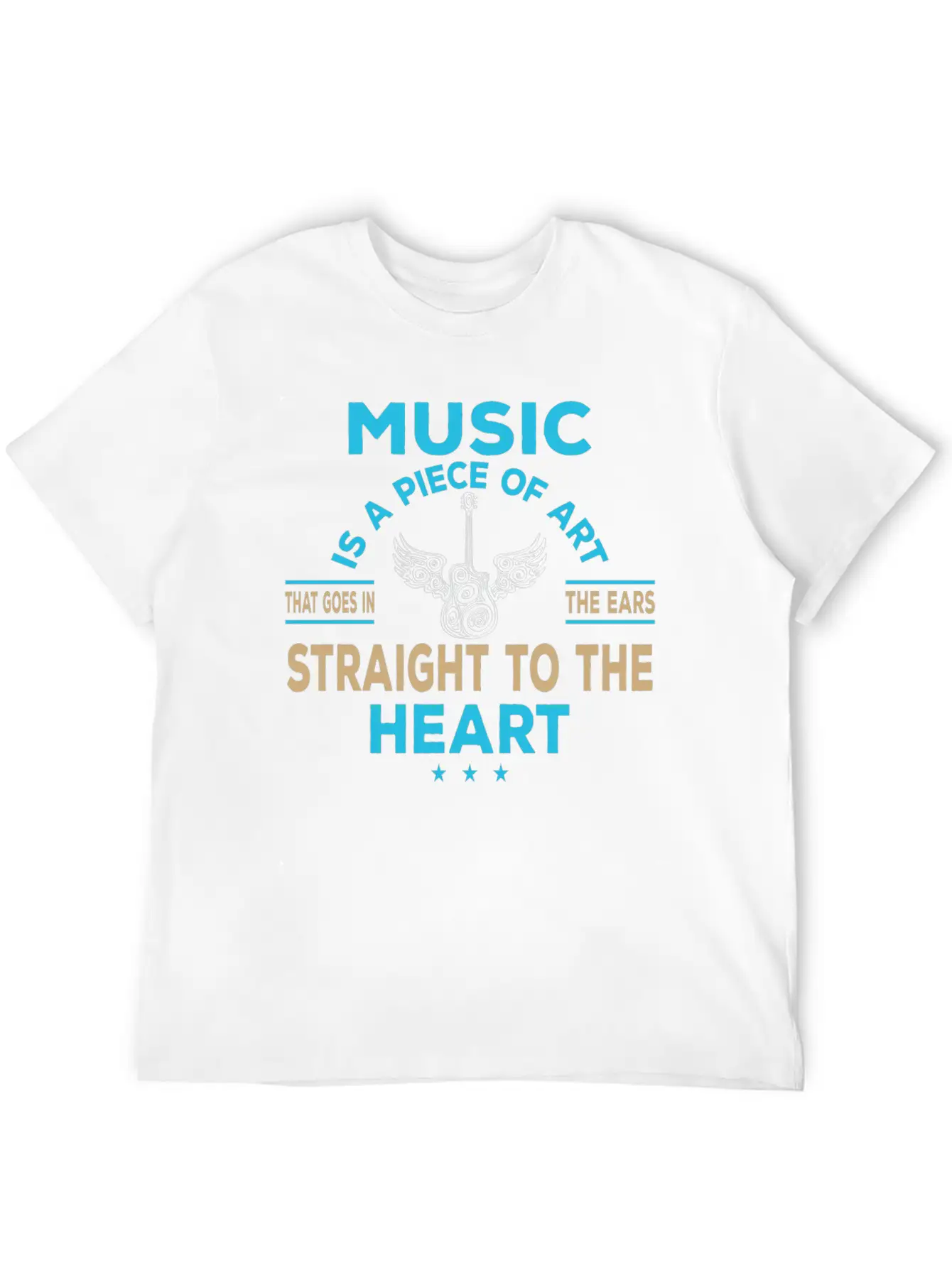 Music Ist Kunst Singen Gesang Sound Song Unisex Short Sleeve Soft Cotton T-Shirt – Casual Everyday Wear