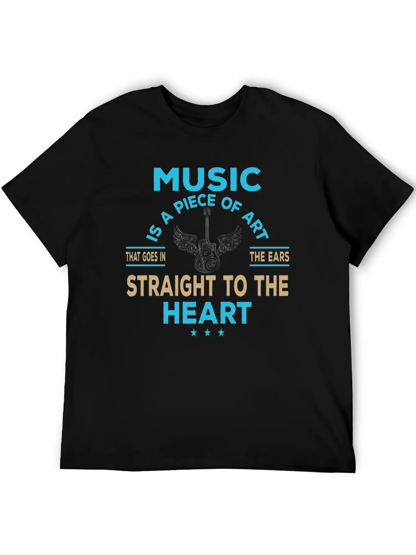 Music Ist Kunst Singen Gesang Sound Song Unisex Short Sleeve Soft Cotton T-Shirt – Casual Everyday Wear