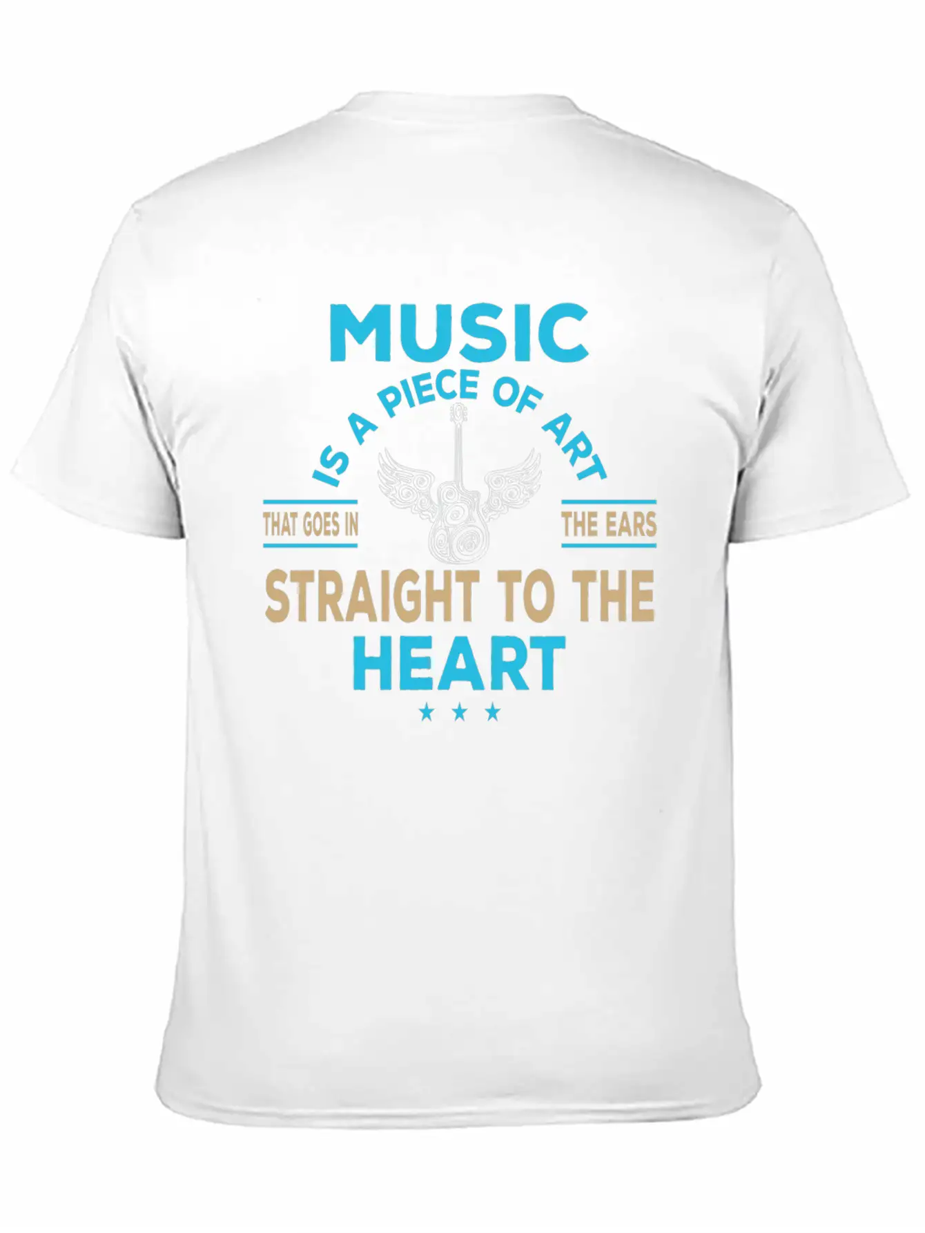 Music Ist Kunst Singen Gesang Sound Song Unisex Short Sleeve Soft Cotton T-Shirt – Casual Everyday Wear