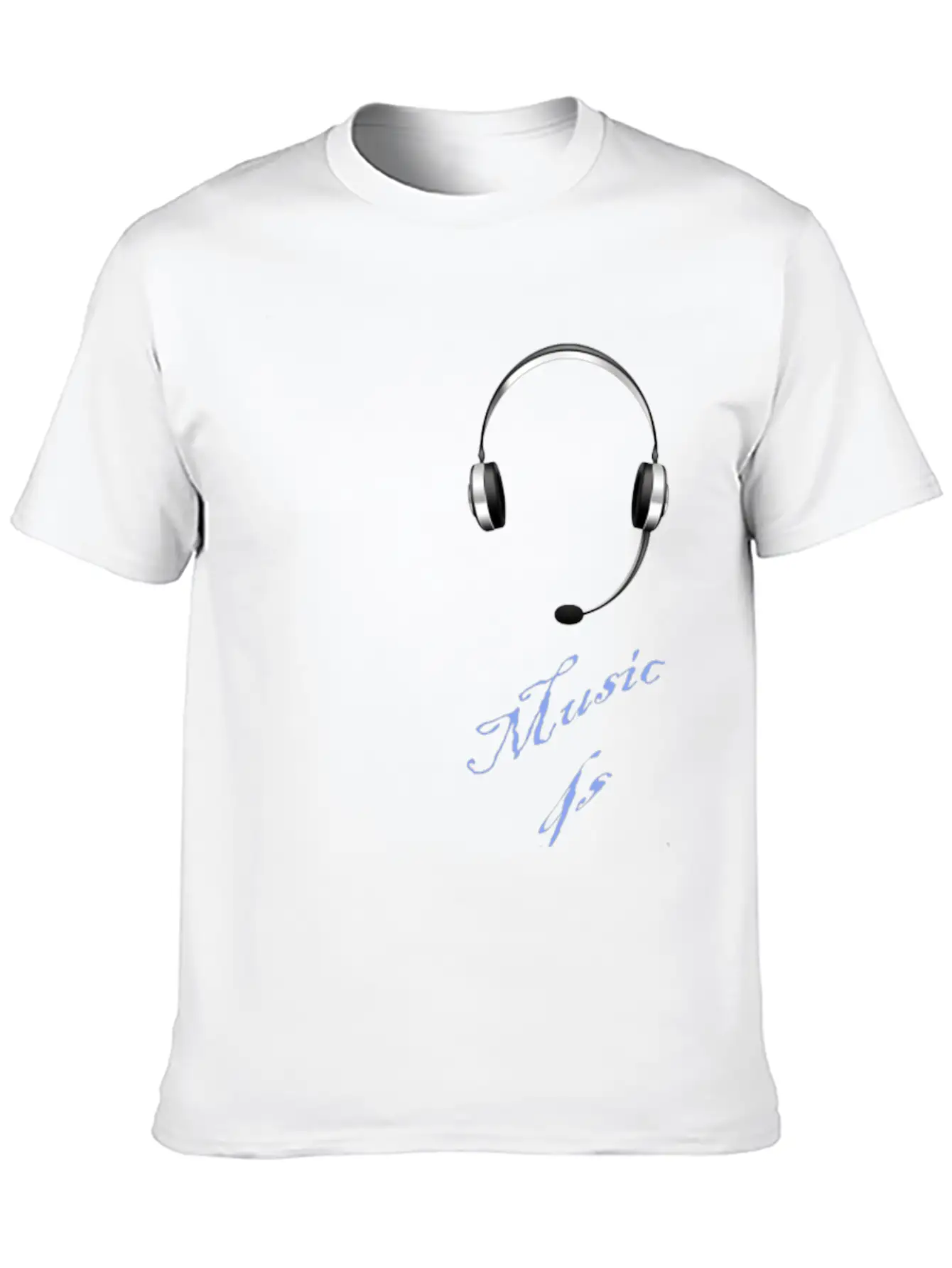 Music Lover Basic Graphic T-Shirt – Daily Comfort In Soft Cotton