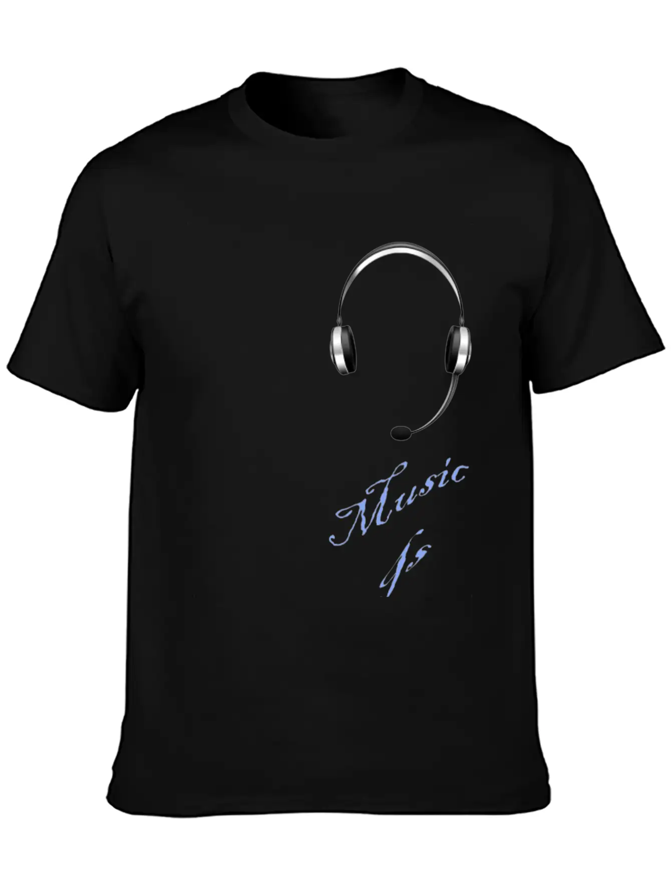 Music Lover Basic Graphic T-Shirt – Daily Comfort In Soft Cotton