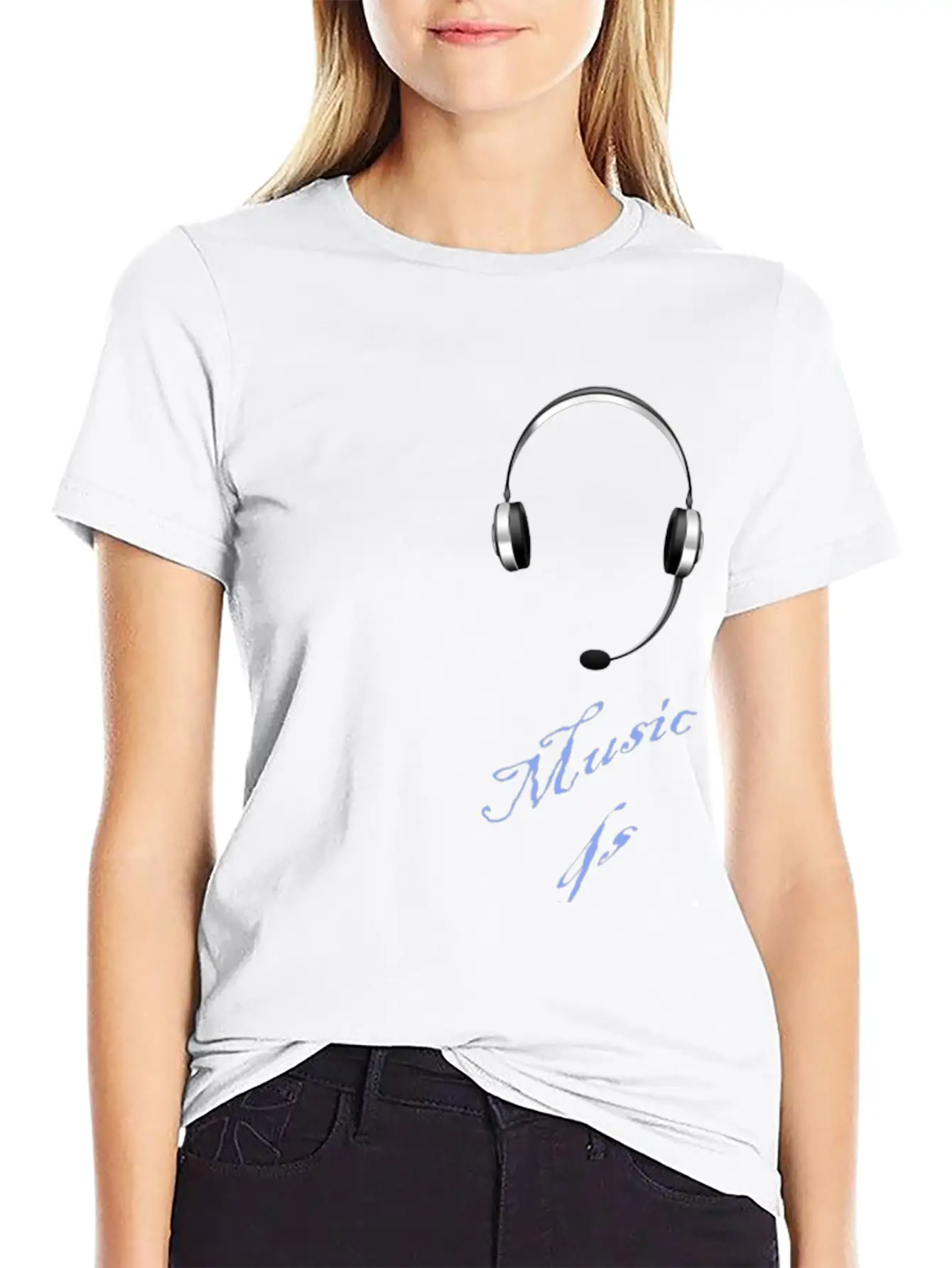 Music Lover Basic Graphic T-Shirt – Daily Comfort In Soft Cotton
