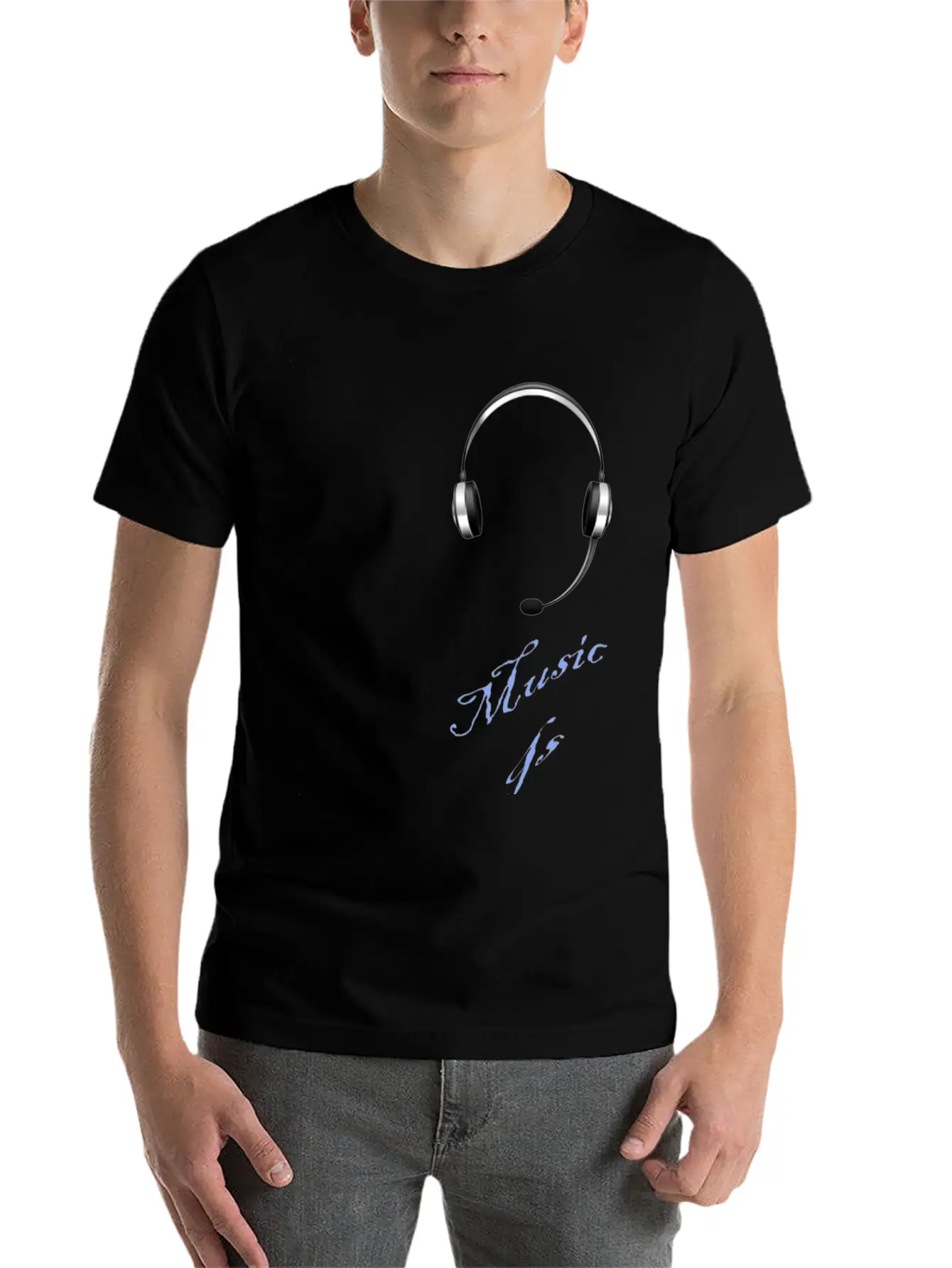 Music Lover Basic Graphic T-Shirt – Daily Comfort In Soft Cotton