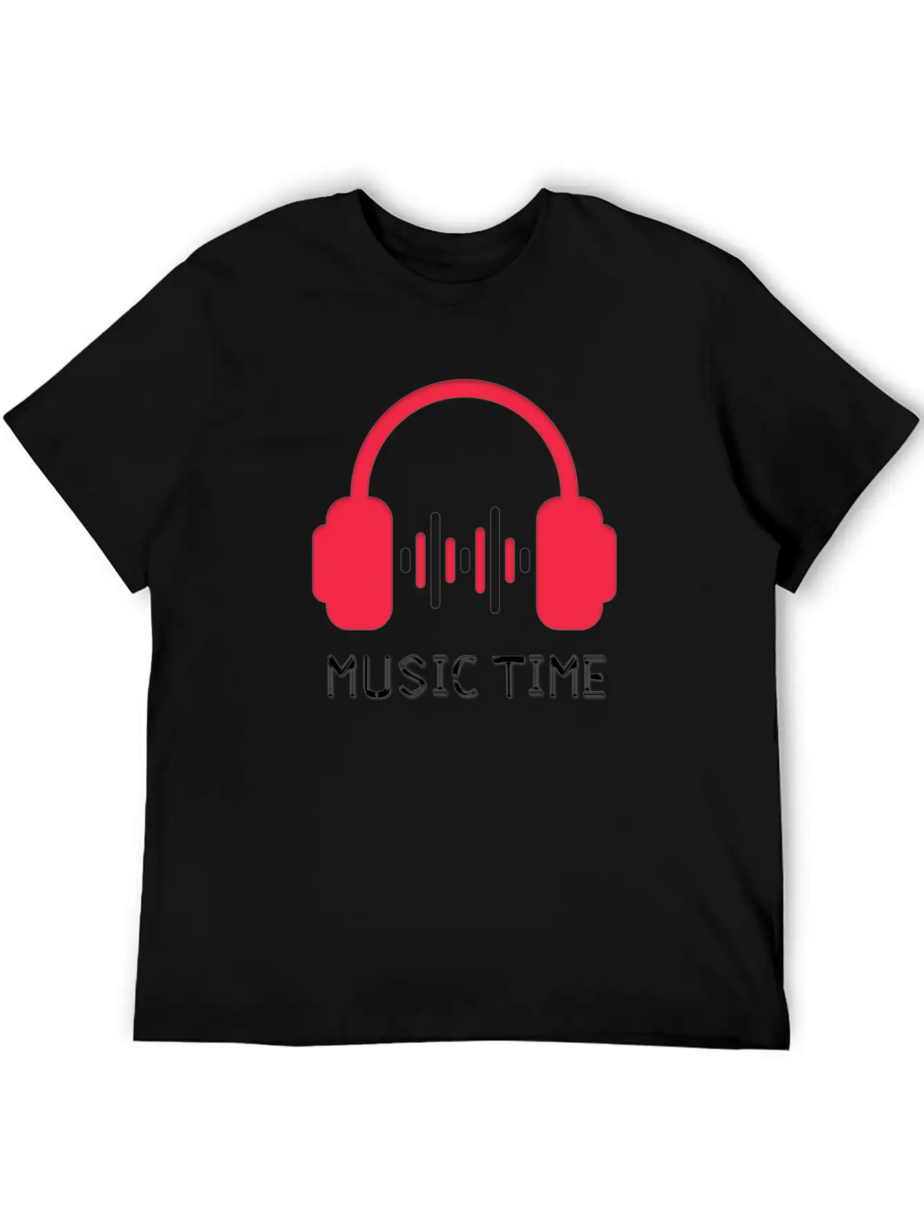 MUSIC LOVER Unisex Short Sleeve Soft Cotton T-Shirt – Casual Everyday Wear
