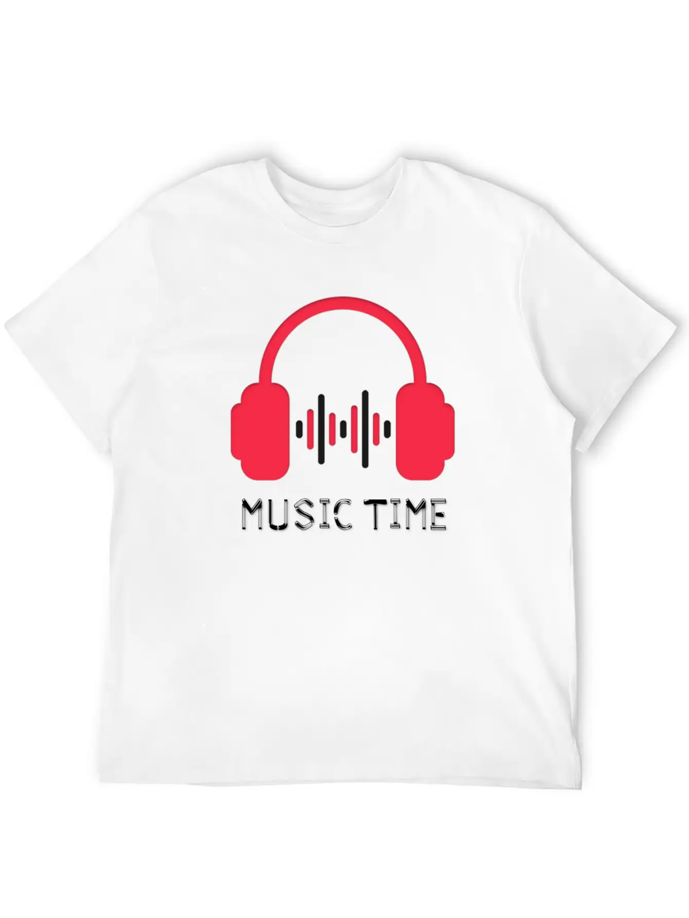 MUSIC LOVER Unisex Short Sleeve Soft Cotton T-Shirt – Casual Everyday Wear