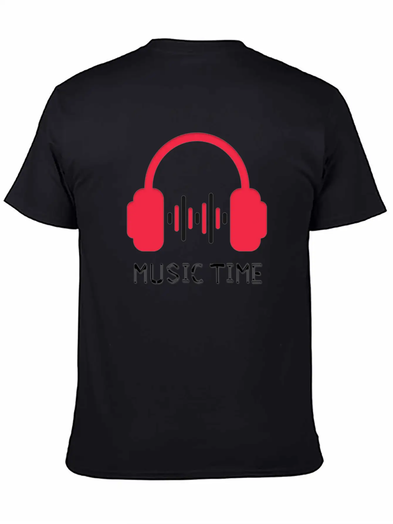 MUSIC LOVER Unisex Short Sleeve Soft Cotton T-Shirt – Casual Everyday Wear