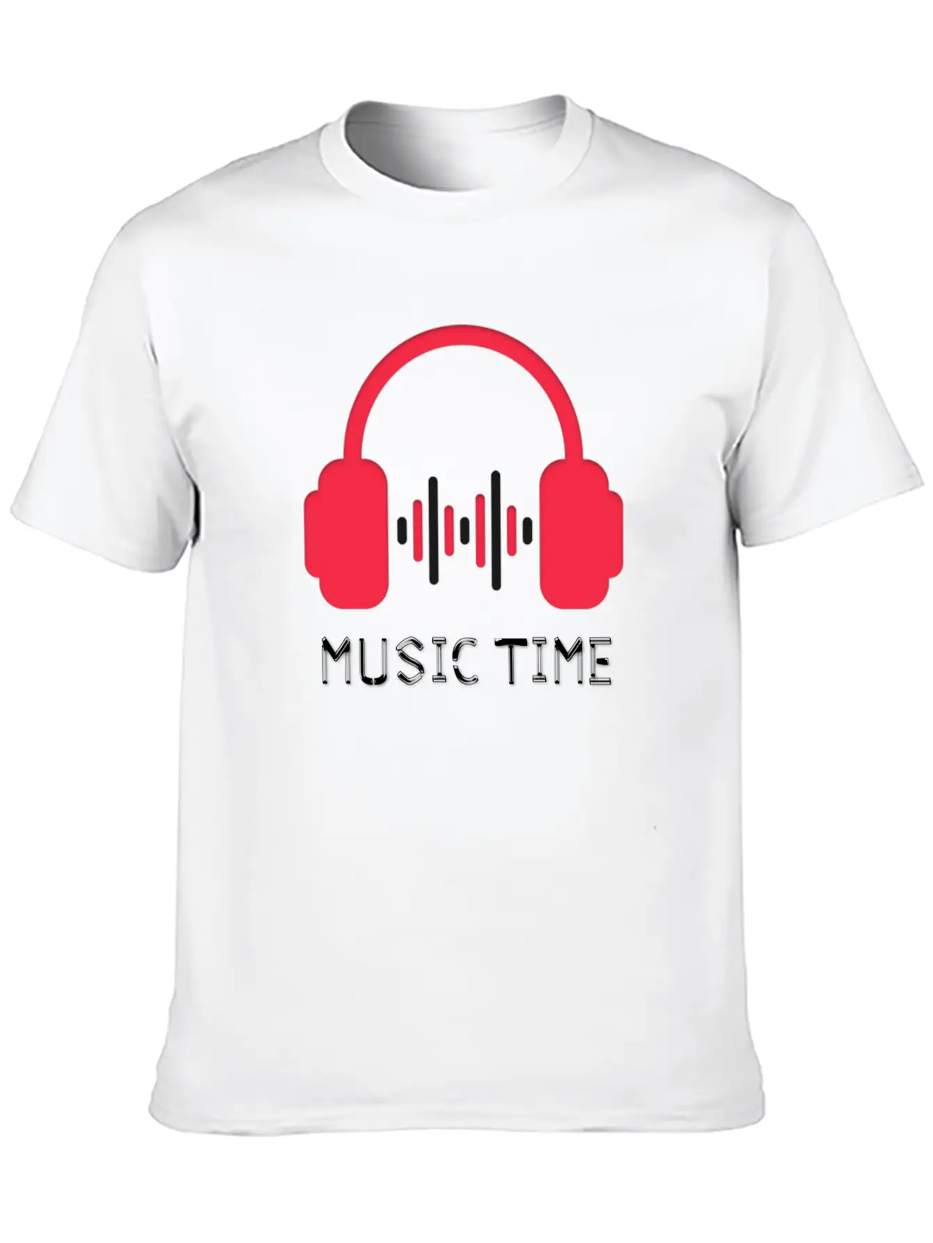 MUSIC LOVER Unisex Short Sleeve Soft Cotton T-Shirt – Casual Everyday Wear